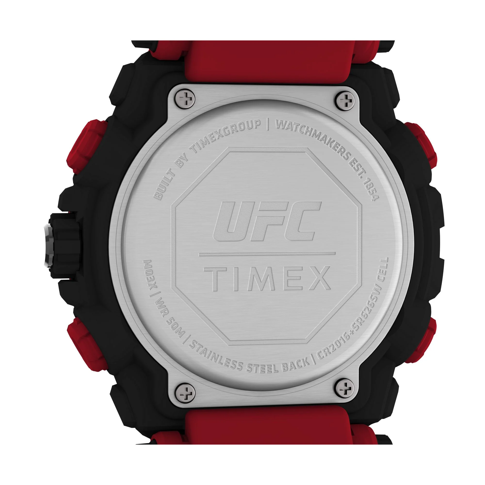 Timex UFC Strength Men Black Round Analog-Digital Watch - TW5M530000D - Image 4