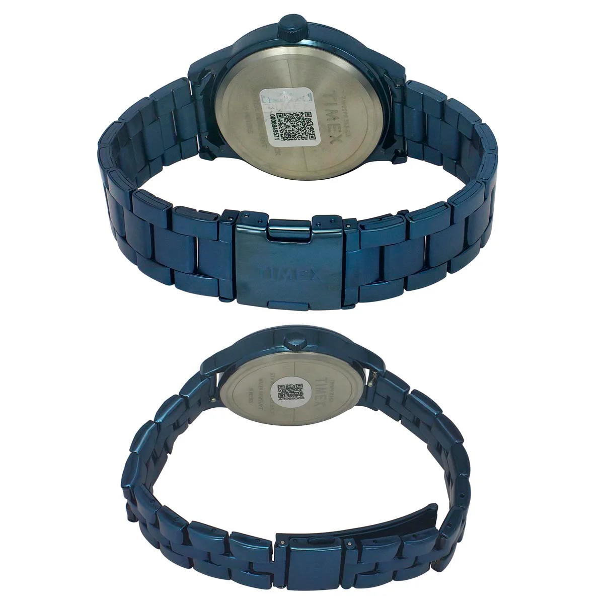 Timex Unisex Blue Round Dial Analog Pair Watches - TW00PR313 - Image 4