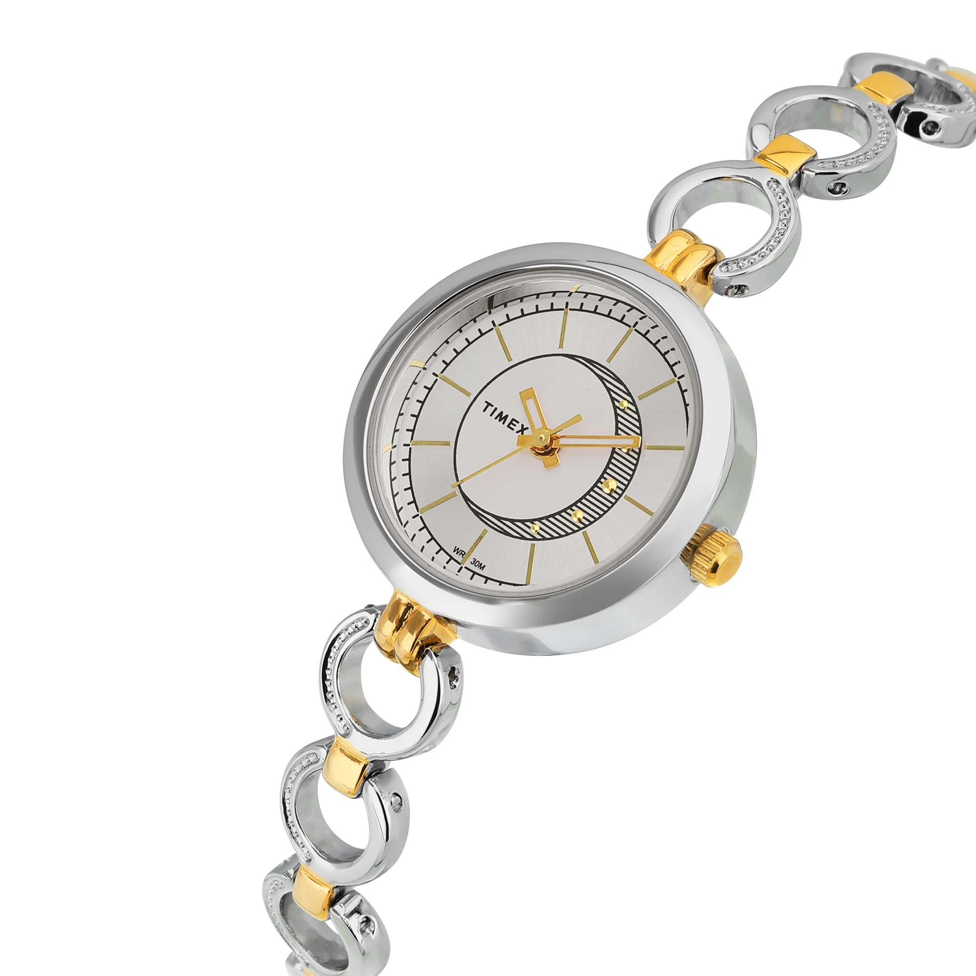 TIMEX Unisex Silver Round Dial Analog Pair Watch - TW00ZR317 - Image 3