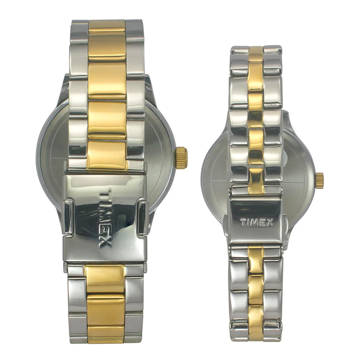 Timex Unisex Teal Round Dial Analog Pair Watches - TW00PR315 - Image 2