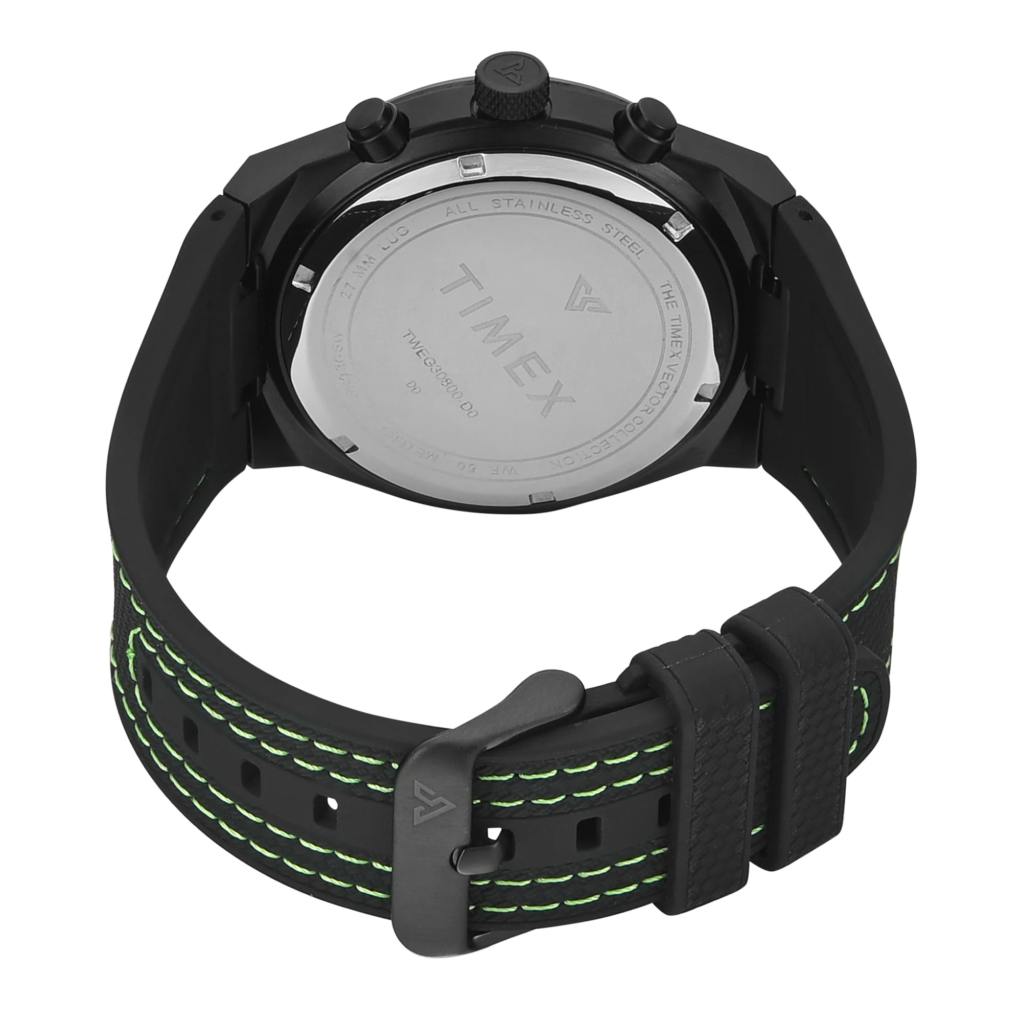 TIMEX Vector Black Round Dial Analog Men's Watch - TWEG30800 - Image 2