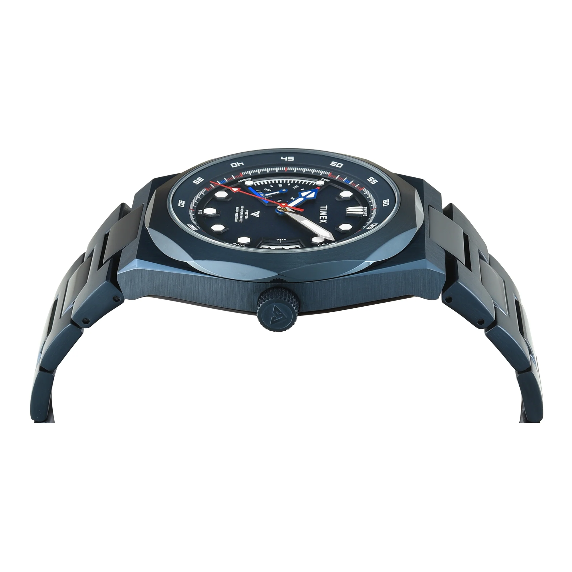 TIMEX Vector Blue Round Dial Analog Men's Watch - TWEG31002 - Image 4