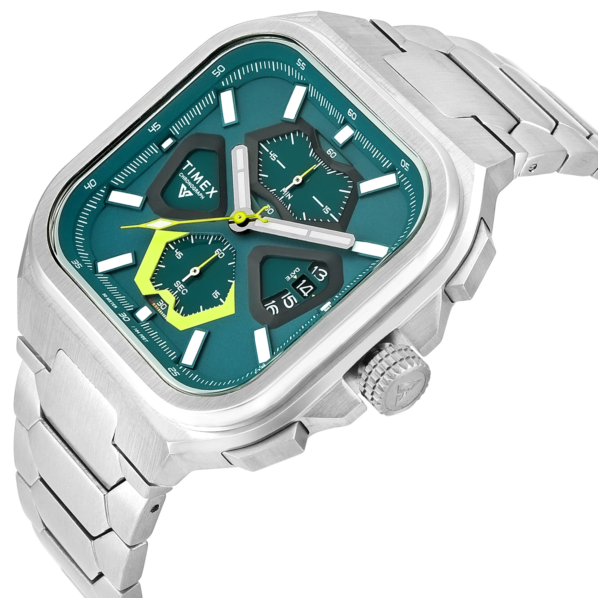 TIMEX Vector Green Square Dial Analog Men's Watch - TWEG30902 - Image 2