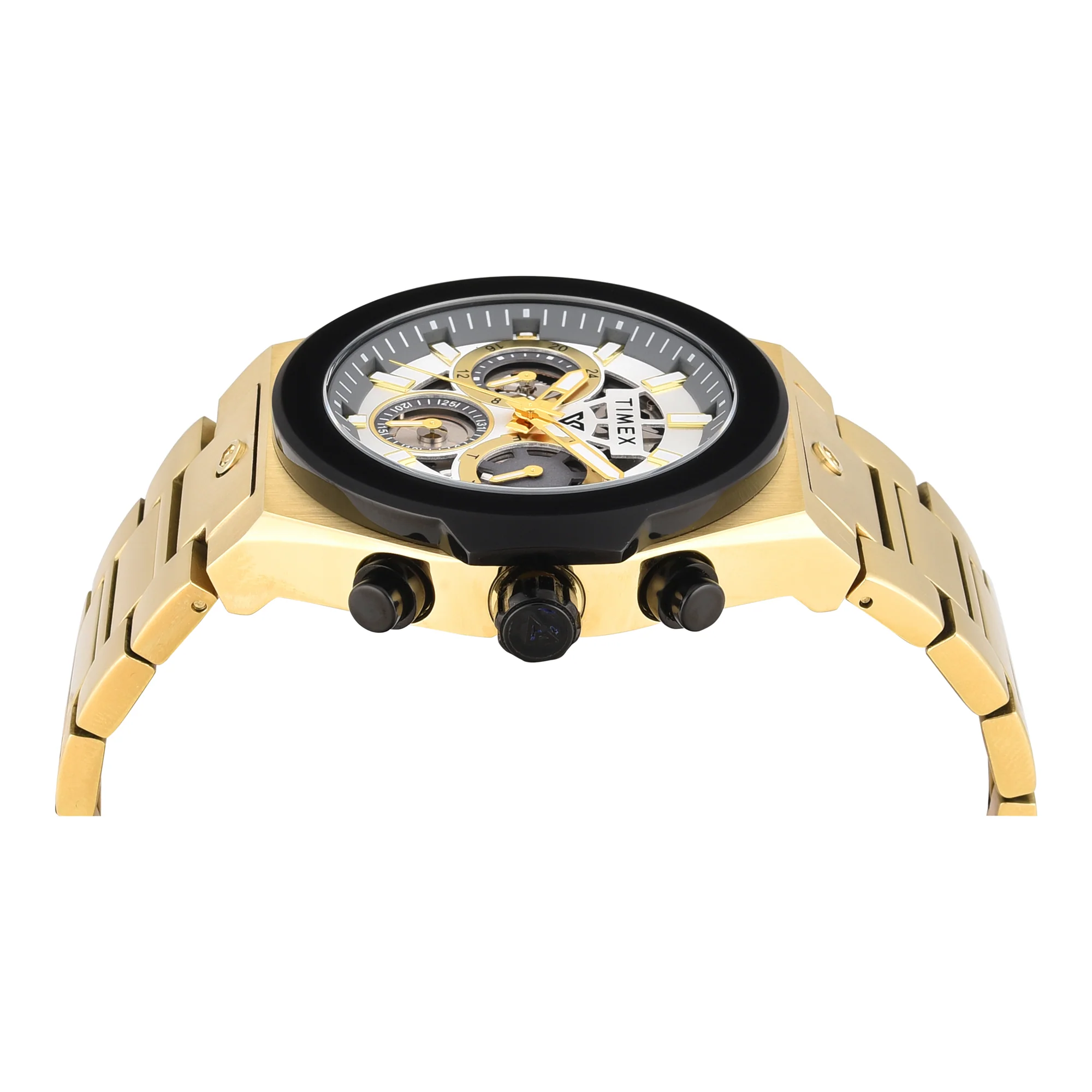 TIMEX Vector Men Silver Round Dial Analog Watch - TWEG26101 - Image 4