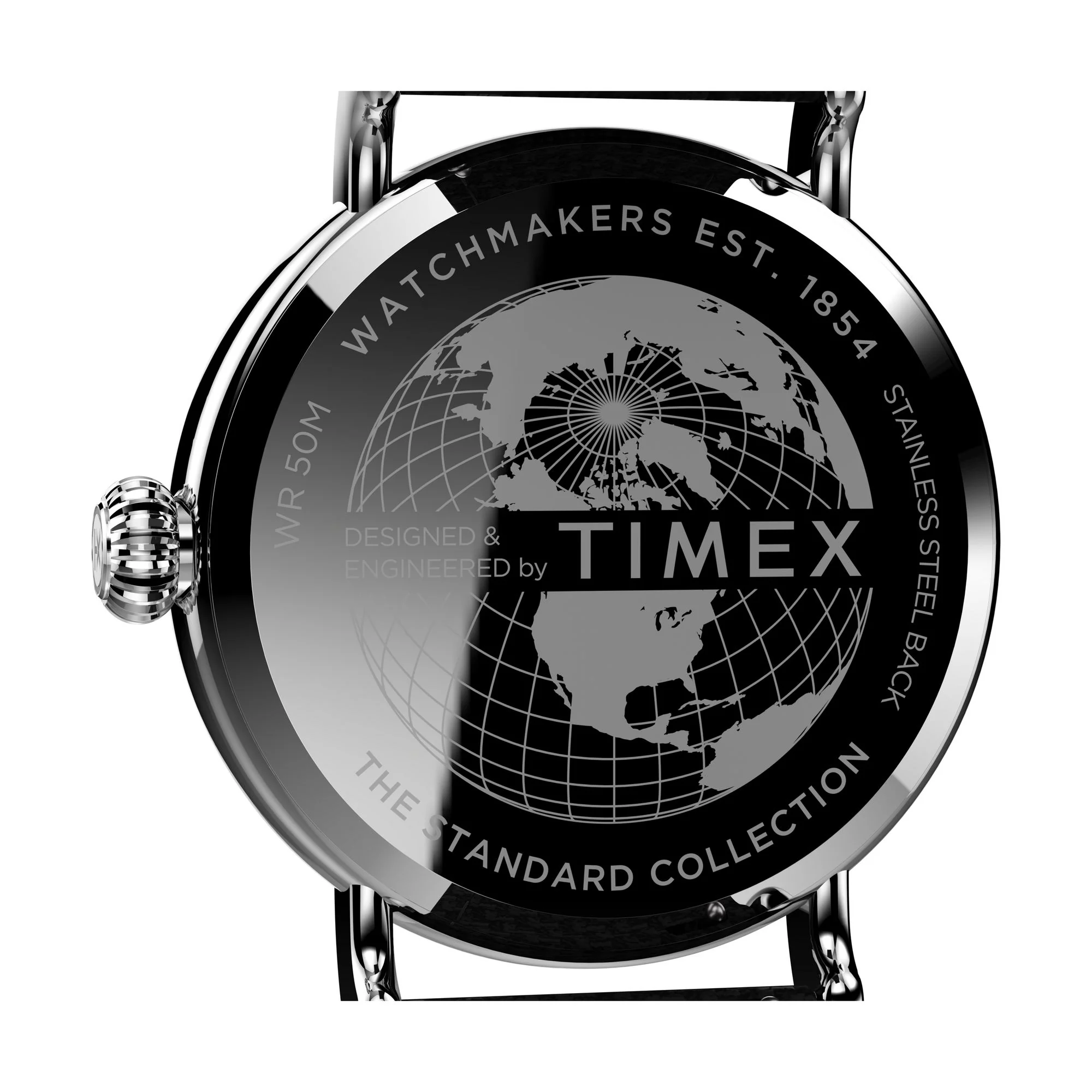 TIMEX Waterbury Black Round Dial Analog Men's Watch - TW2V44000UJ - Image 4