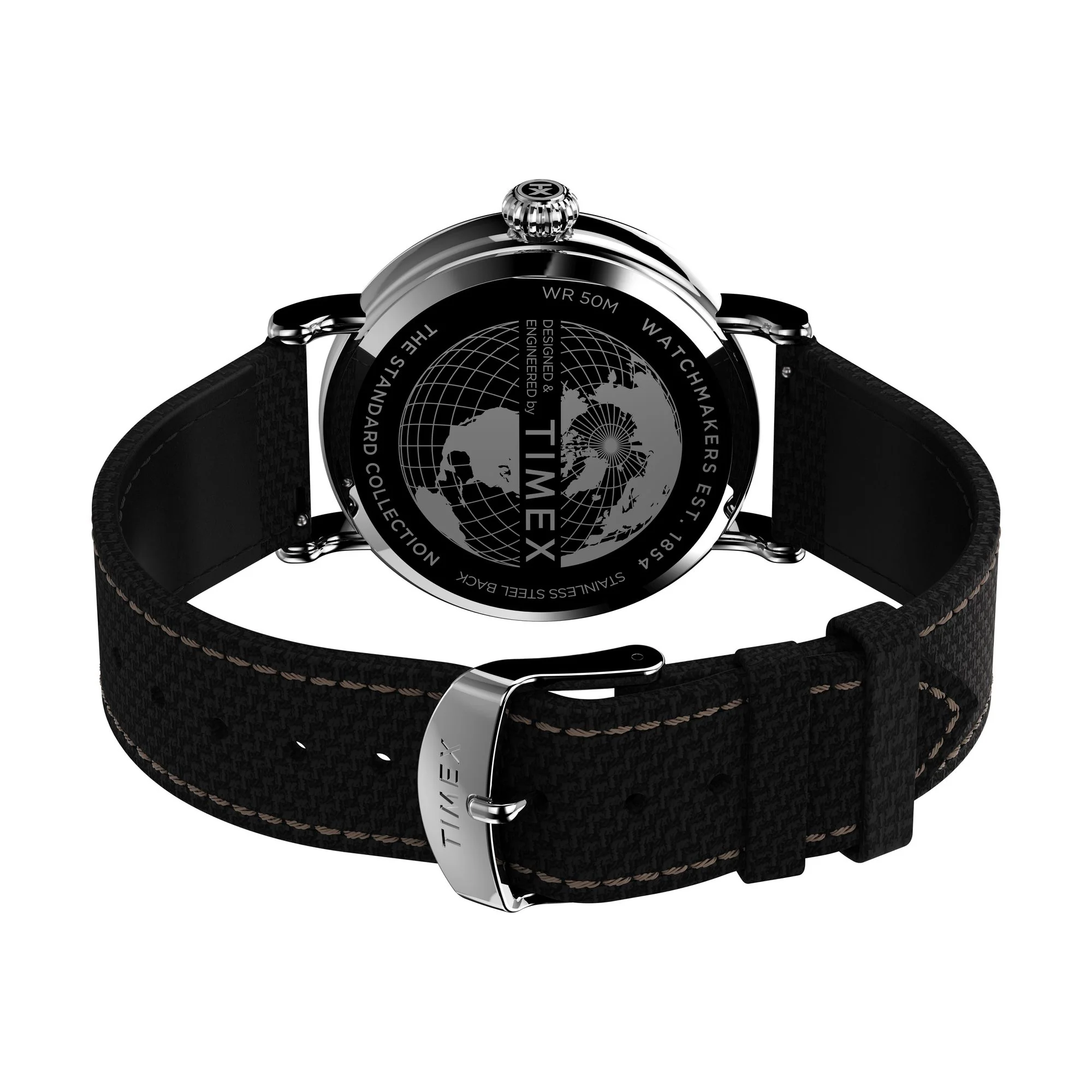 TIMEX Waterbury Black Round Dial Analog Men's Watch - TW2V44000UJ - Image 5