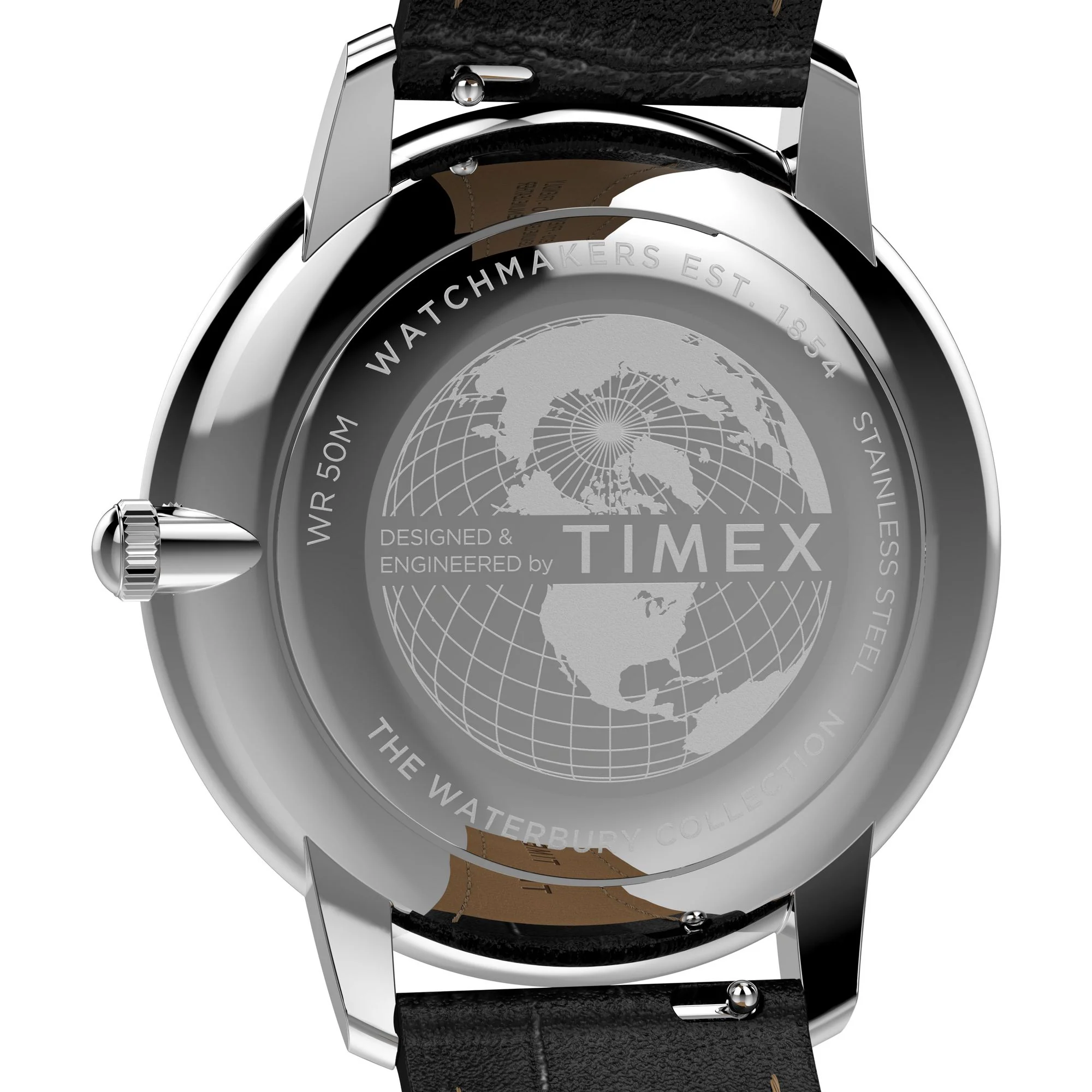 TIMEX Waterbury Black Round Dial Analog Men's Watch - TW2Y23200UJ - Image 4