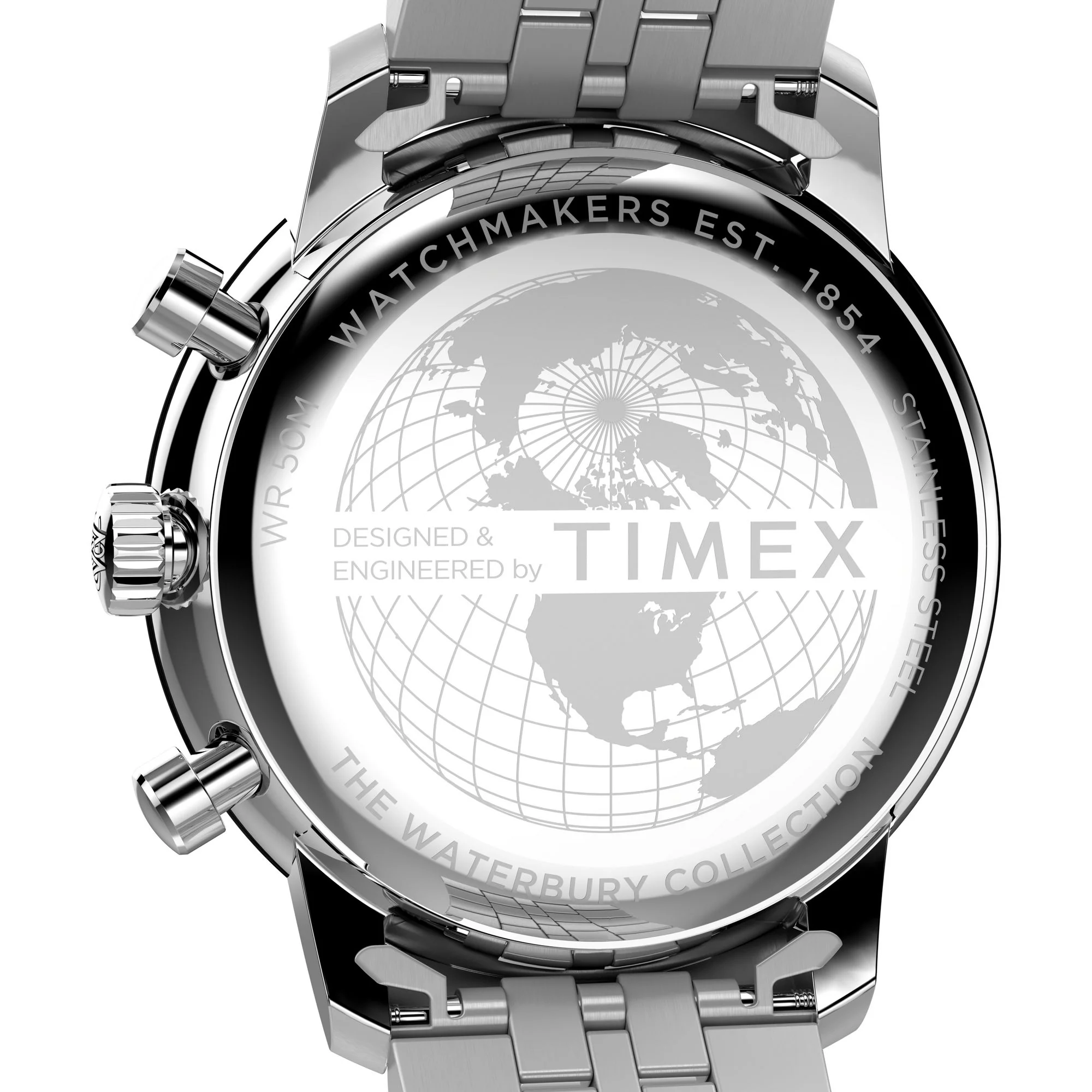 TIMEX Waterbury Black Round Dial Analog Men's Watch - TW2Y23400UJ - Image 4