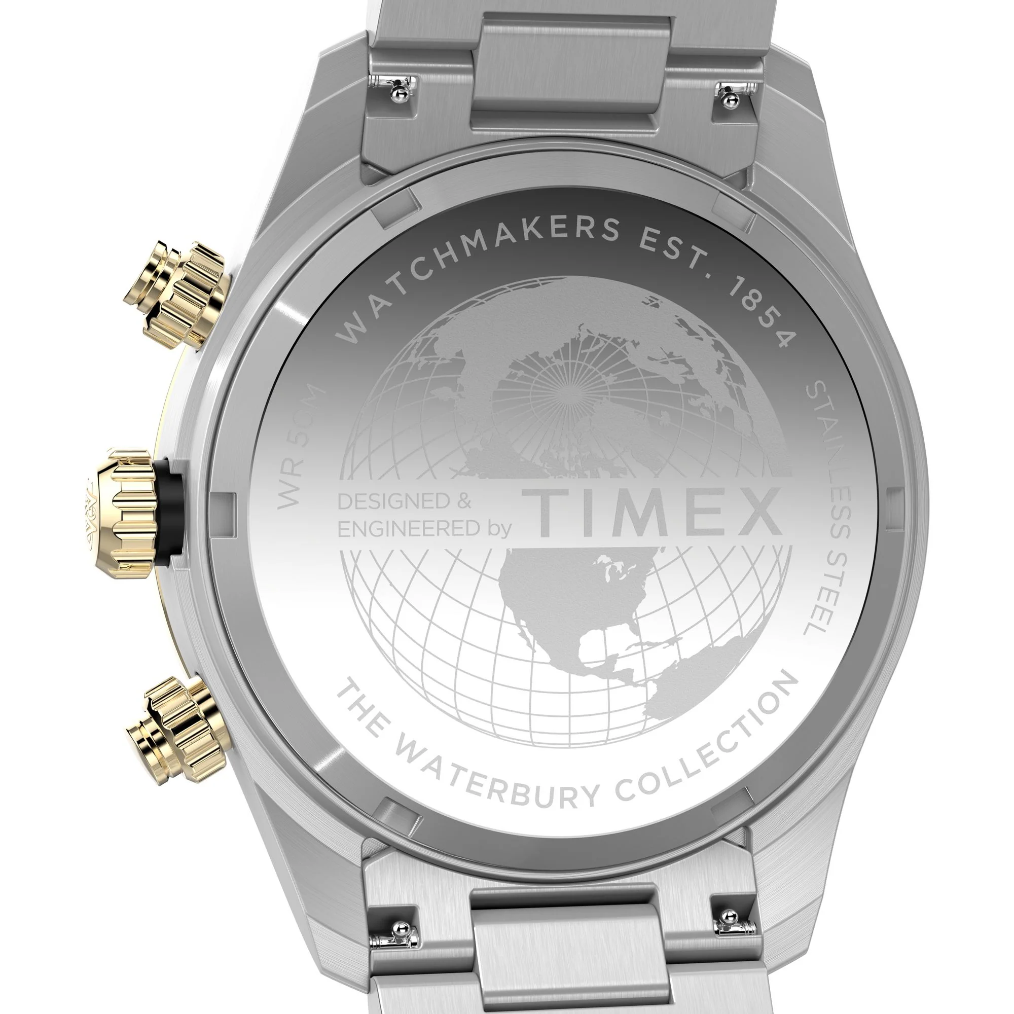 TIMEX Waterbury Black Round Dial Analog Men's Watch - TW2Y24000UJ - Image 4