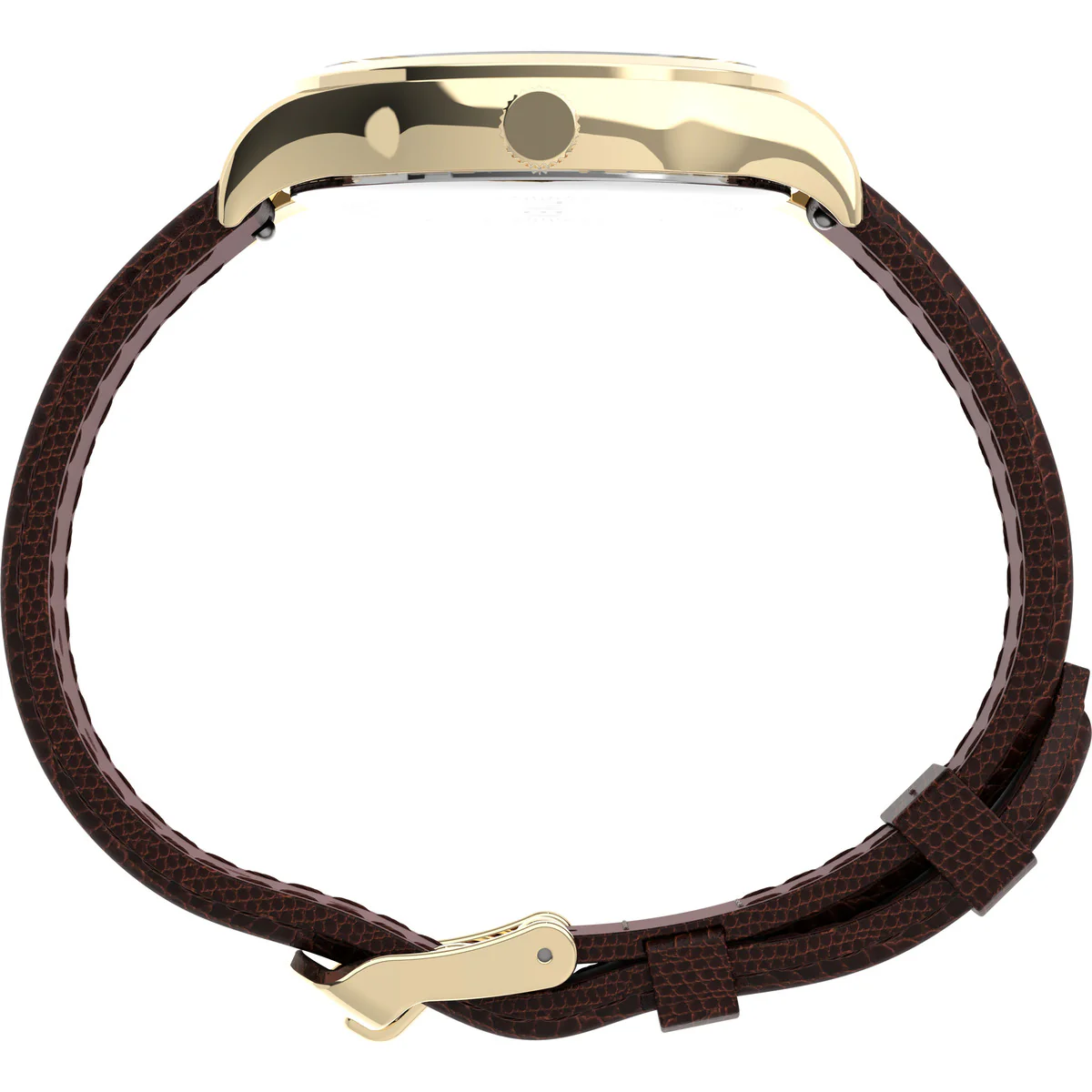Waterbury Traditional 34mm Leather Strap Watch - Image 2