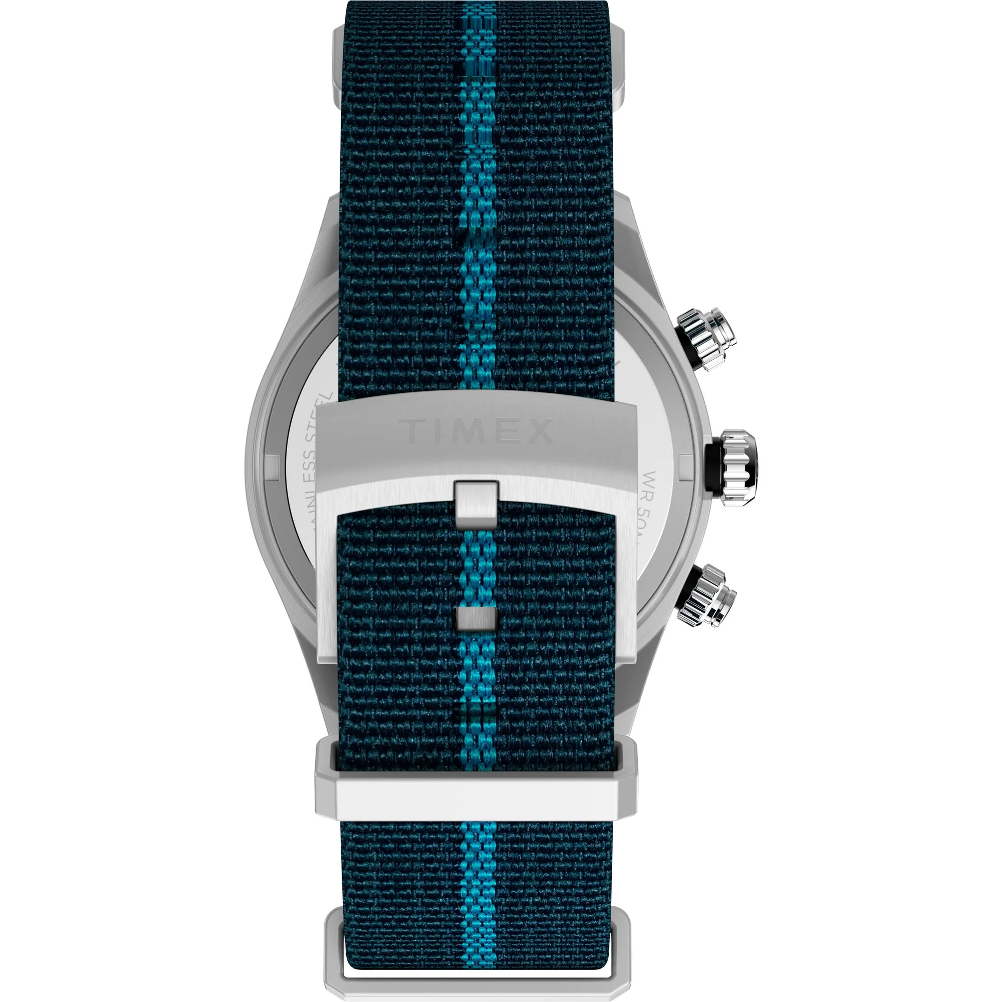 TIMEX Waterbury Heritage Blue Round Dial Analog Men's Watch - TW2Y39000UJ - Image 3