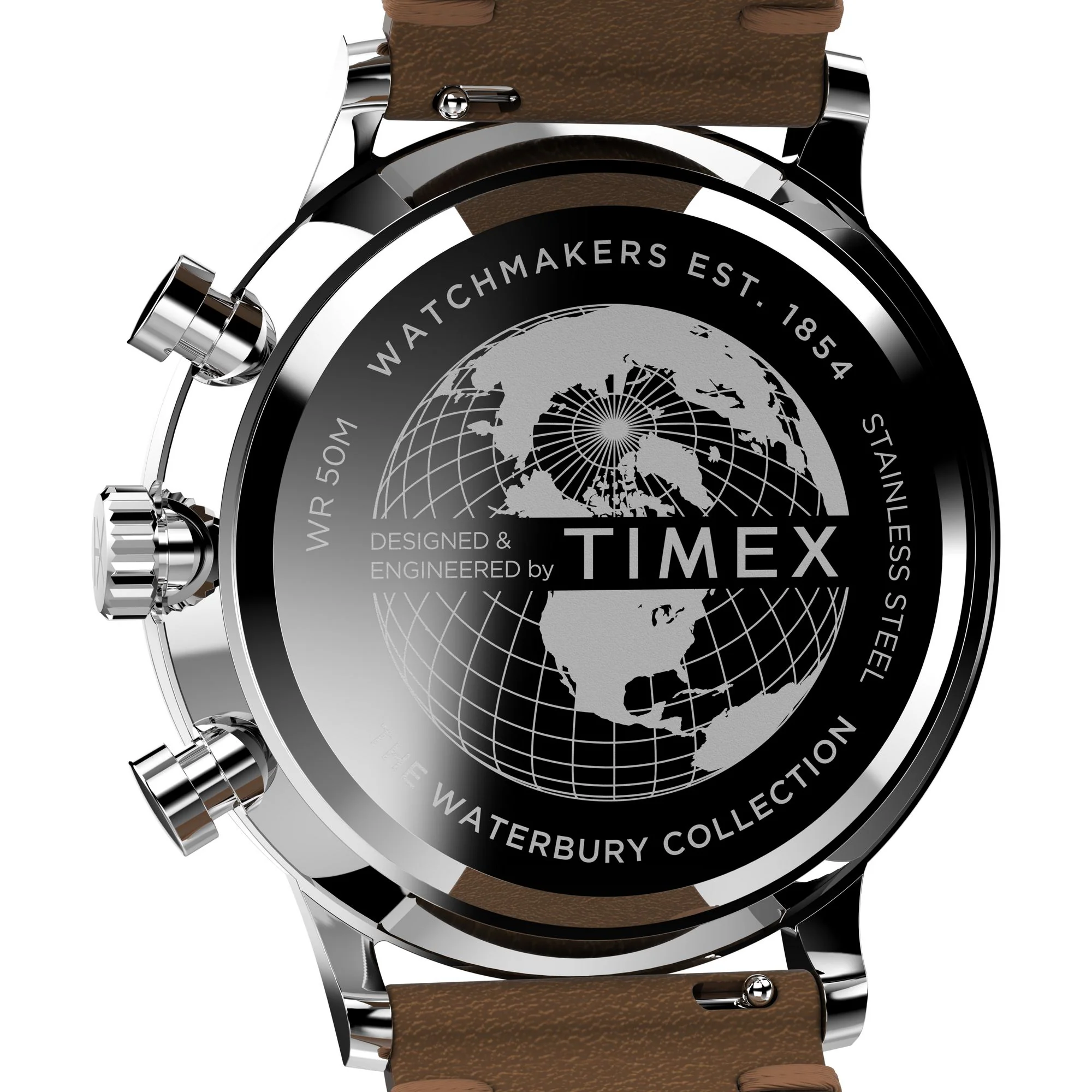 TIMEX Waterbury Men Cream Round Dial Analog Watch - TW2W50900UJ - Image 5