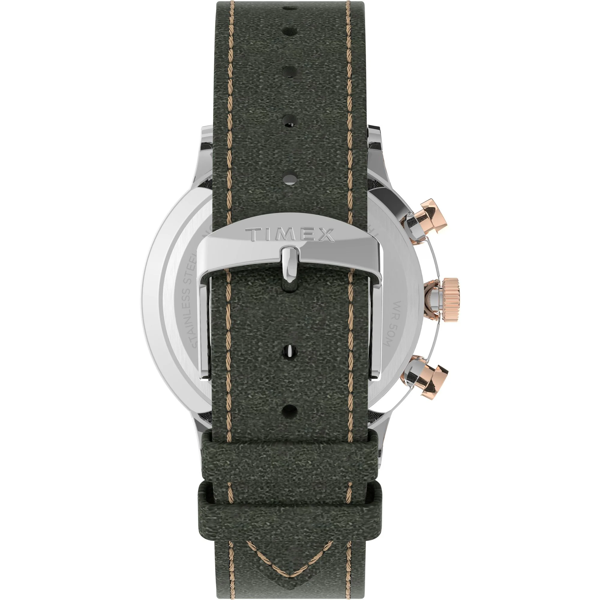 Timex Waterbury Men Green Round Analog Watch - TW2T71400UJ - Image 3