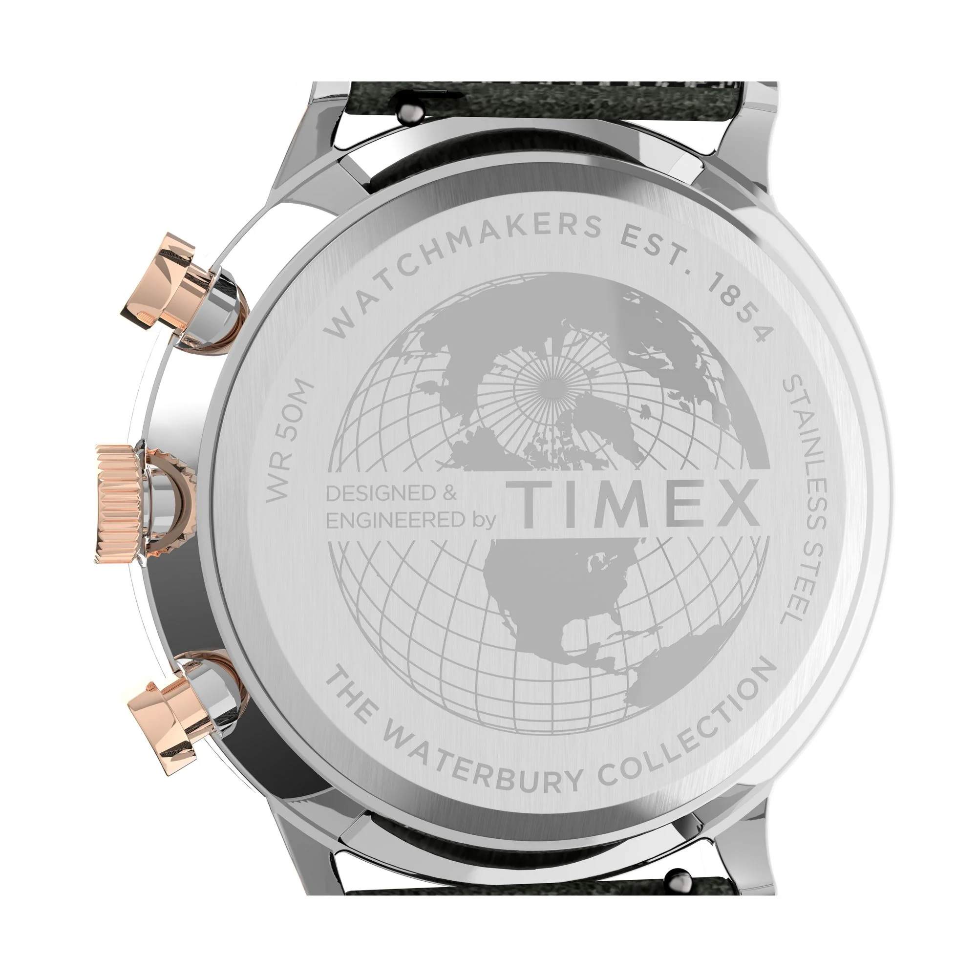 Timex Waterbury Men Green Round Analog Watch - TW2T71400UJ - Image 4
