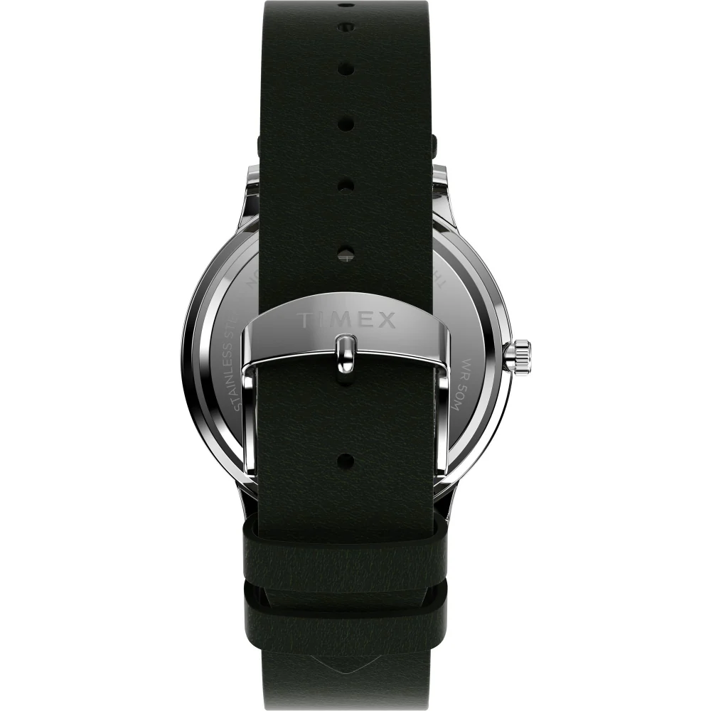 Waterbury Classic 40mm Leather Strap Watch - Image 4