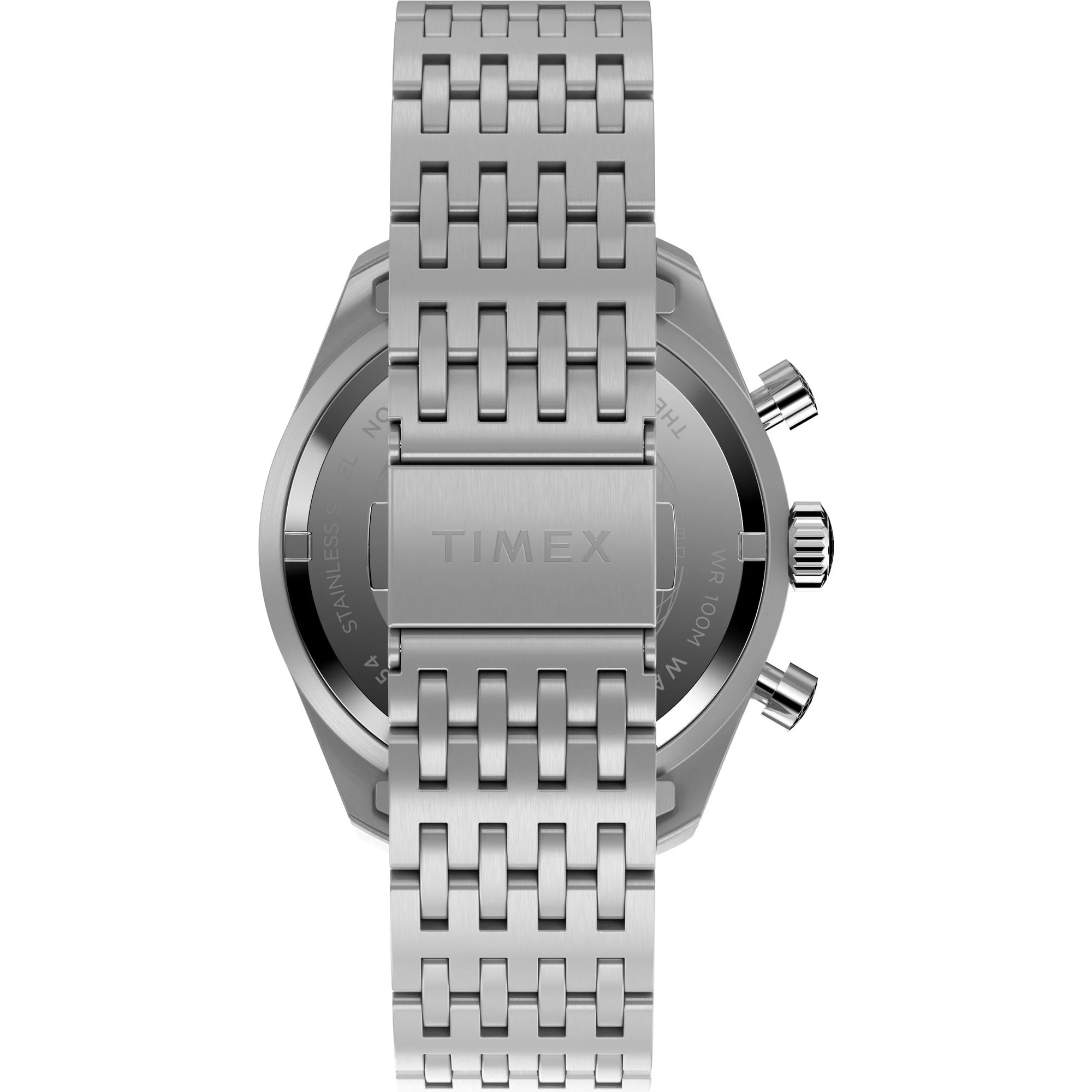 TIMEX Waterbury Men Silver Round Dial Analog Watch - TW2V42400UJ - Image 2