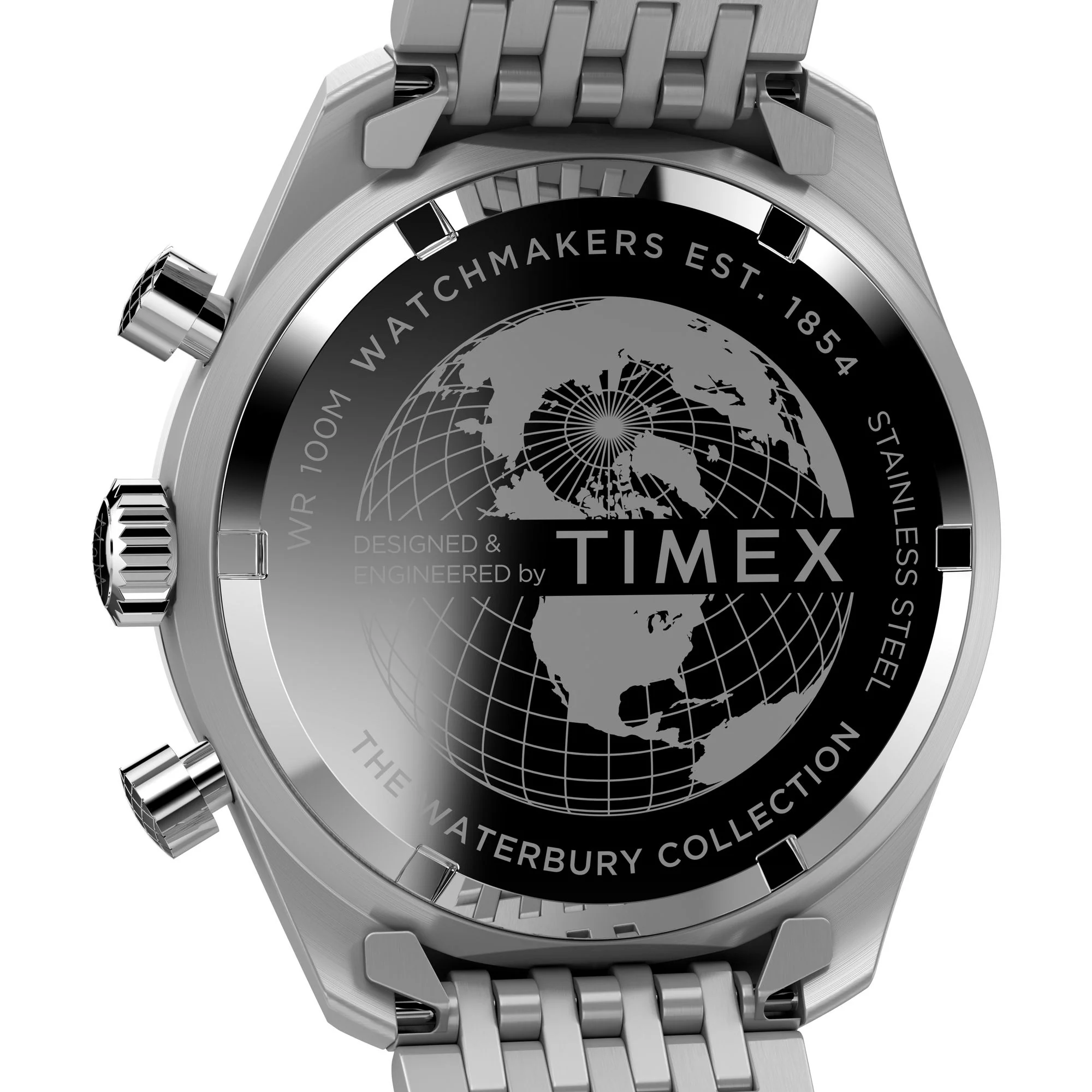 TIMEX Waterbury Men Silver Round Dial Analog Watch - TW2V42400UJ - Image 4