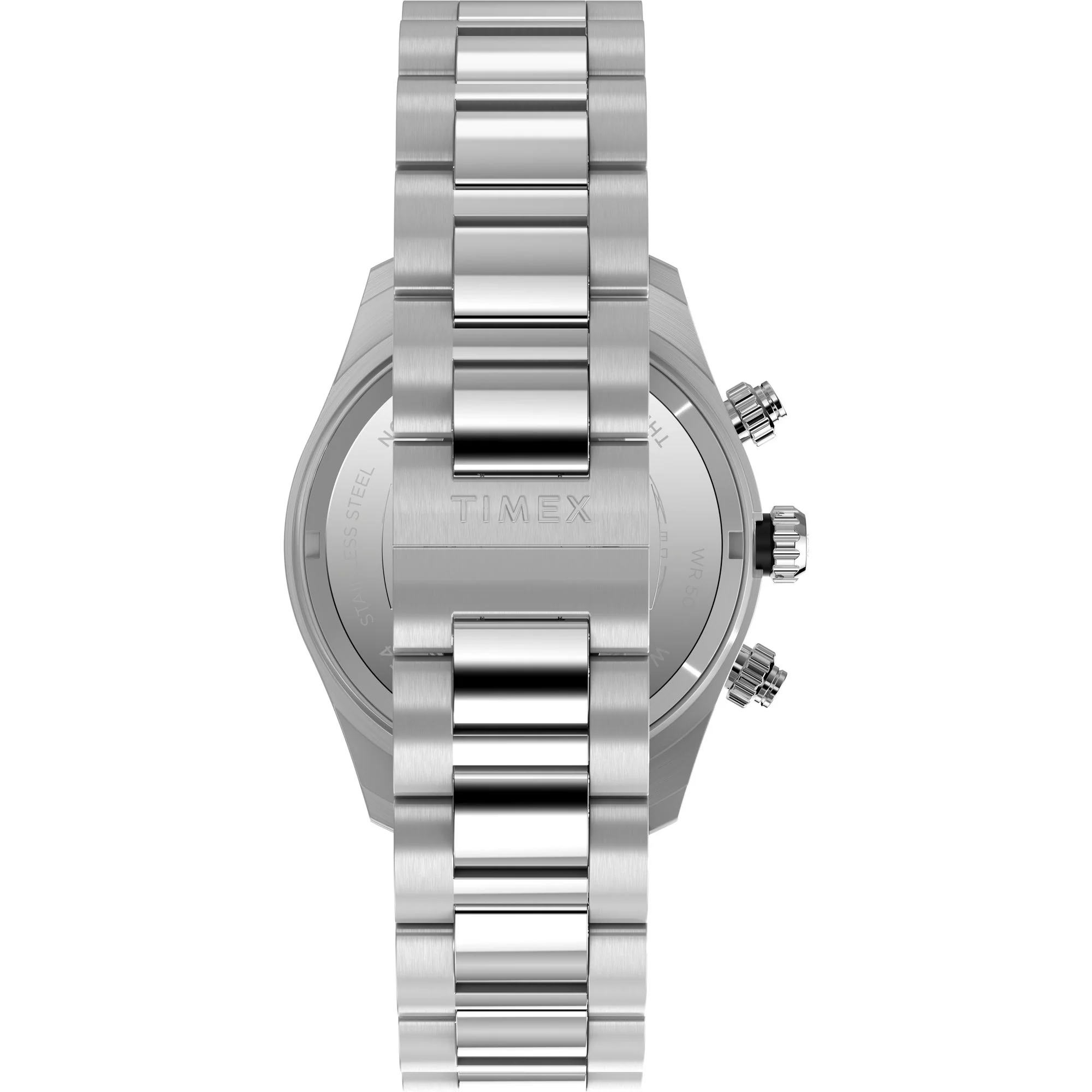 TIMEX Waterbury Silver-Tone Round Dial Analog Men's Watch - TW2Y19200UJ - Image 3