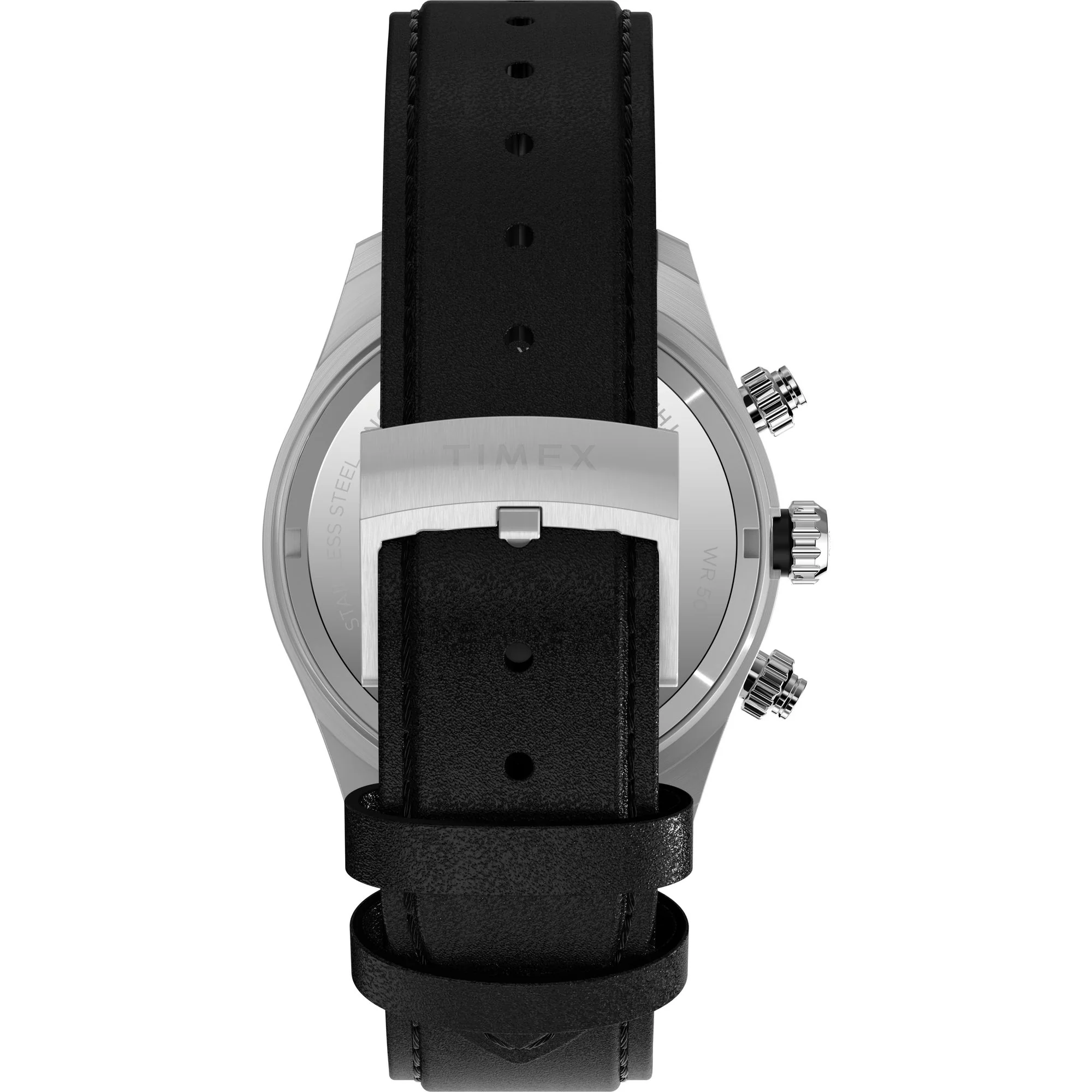 TIMEX Waterbury Silver-Tone Round Dial Analog Men's Watch - TW2Y19300UJ - Image 3