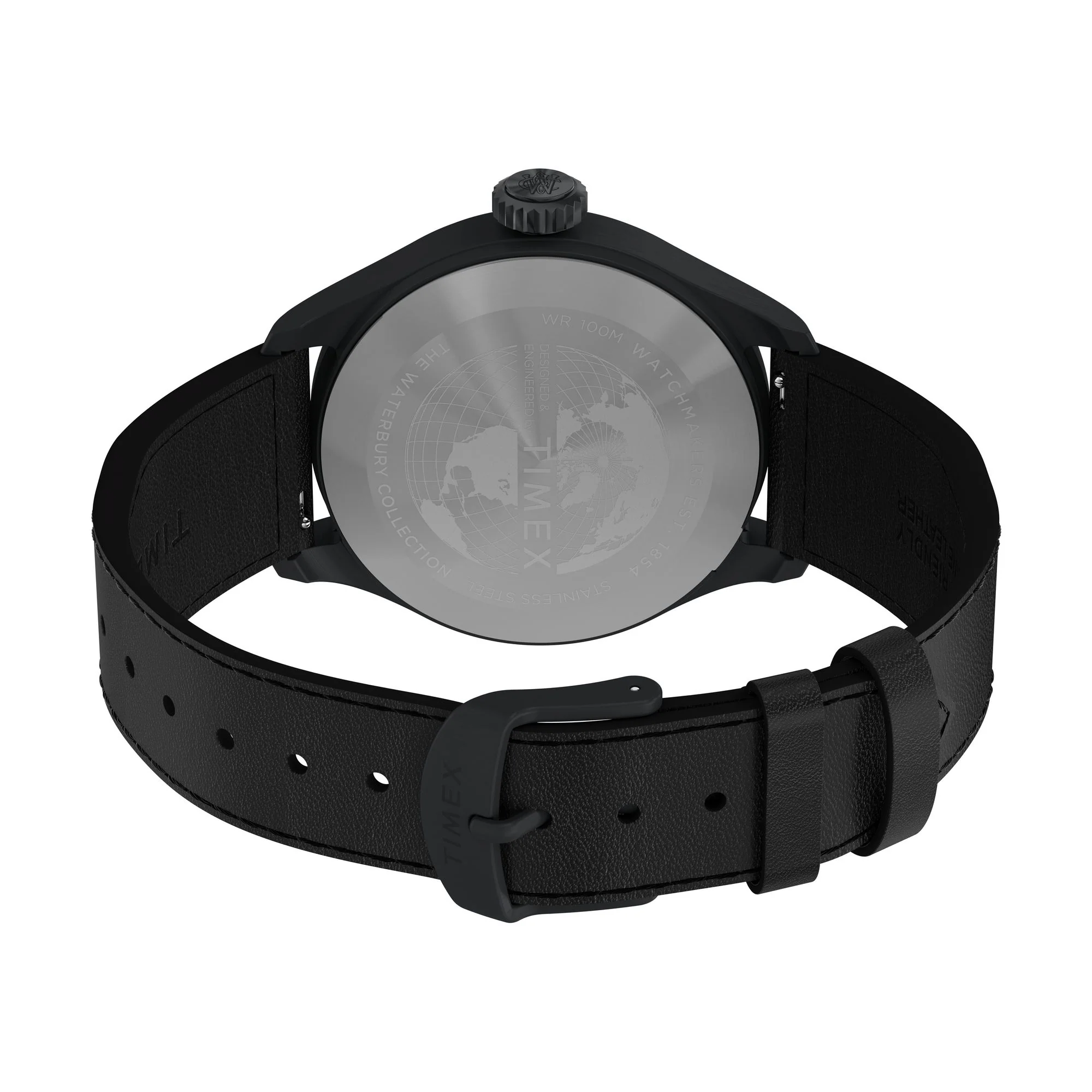 TIMEX Waterbury Traditional Black Round Dial Analog Men's Watch - TW2Y18900UJ - Image 5