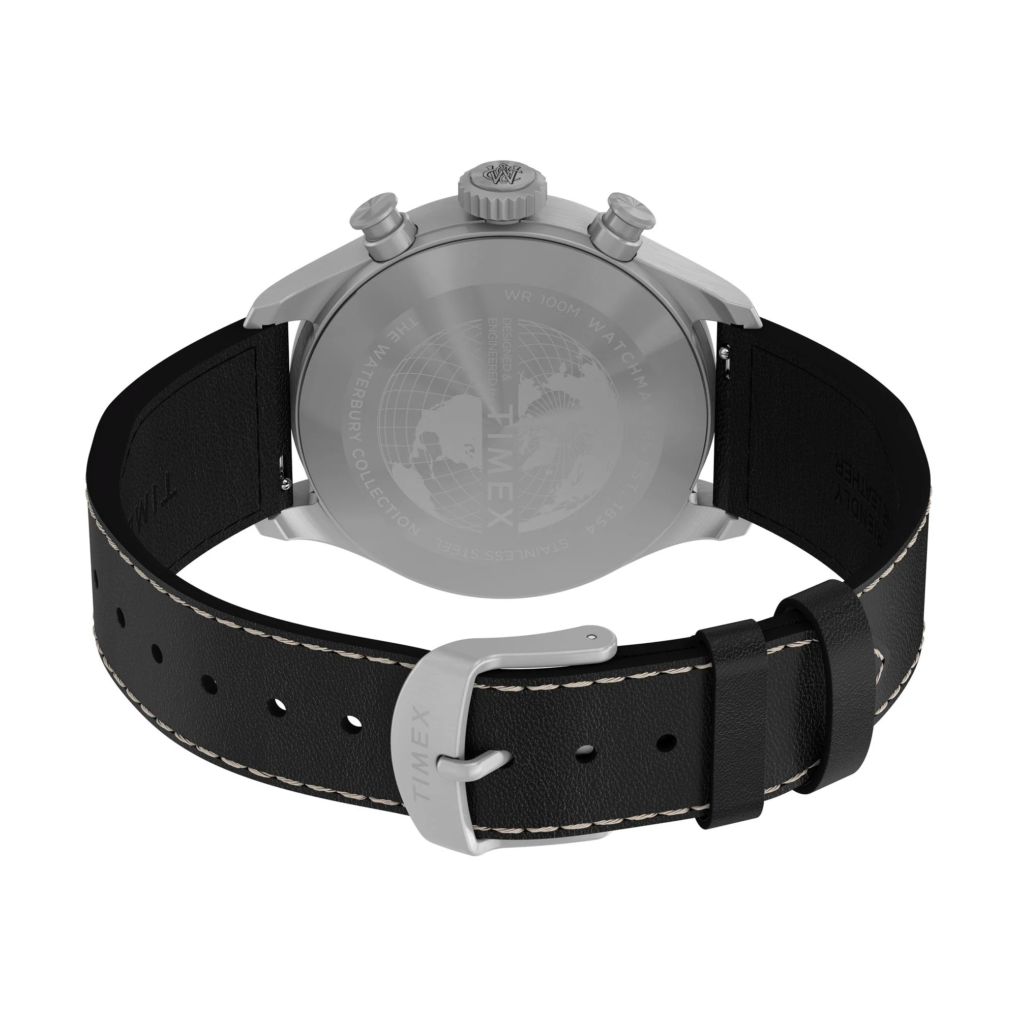 TIMEX Waterbury Traditional Black Round Dial Analog Men's Watch - TW2Y19000UJ - Image 5