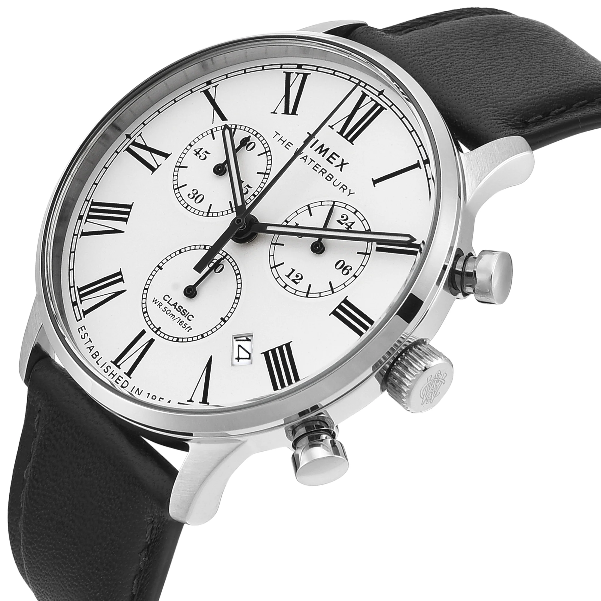 TIMEX WATERBURY White Round Dial Analog Men's Watch - TWEG26600 - Image 2