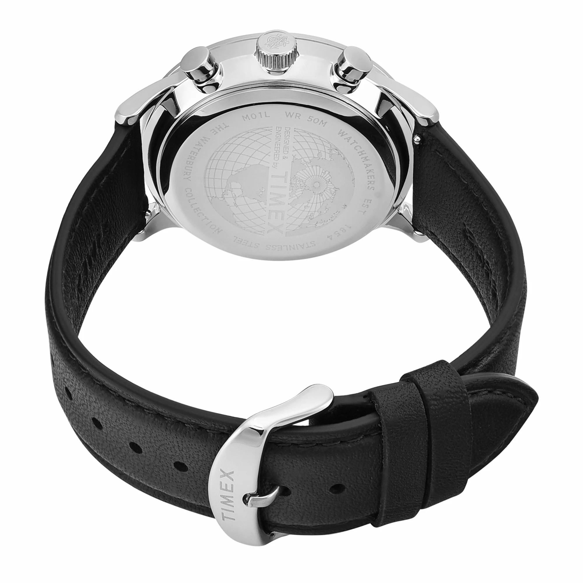 TIMEX WATERBURY White Round Dial Analog Men's Watch - TWEG26600 - Image 5
