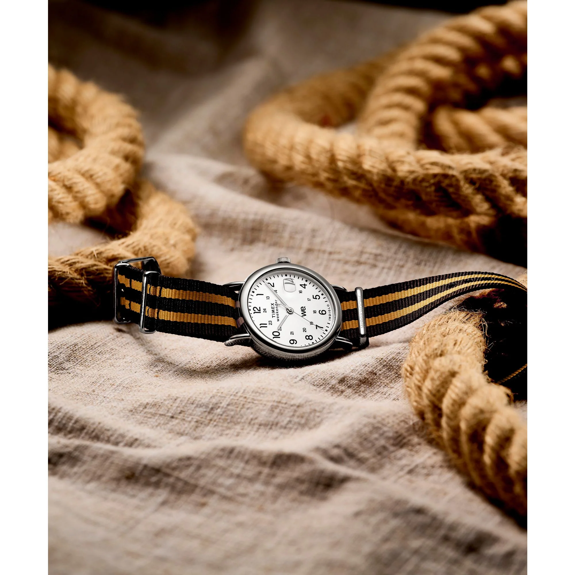 Timex Weekender Round 40mm White Dial Analog Men Watch - TW2W86200UJ - Image 7