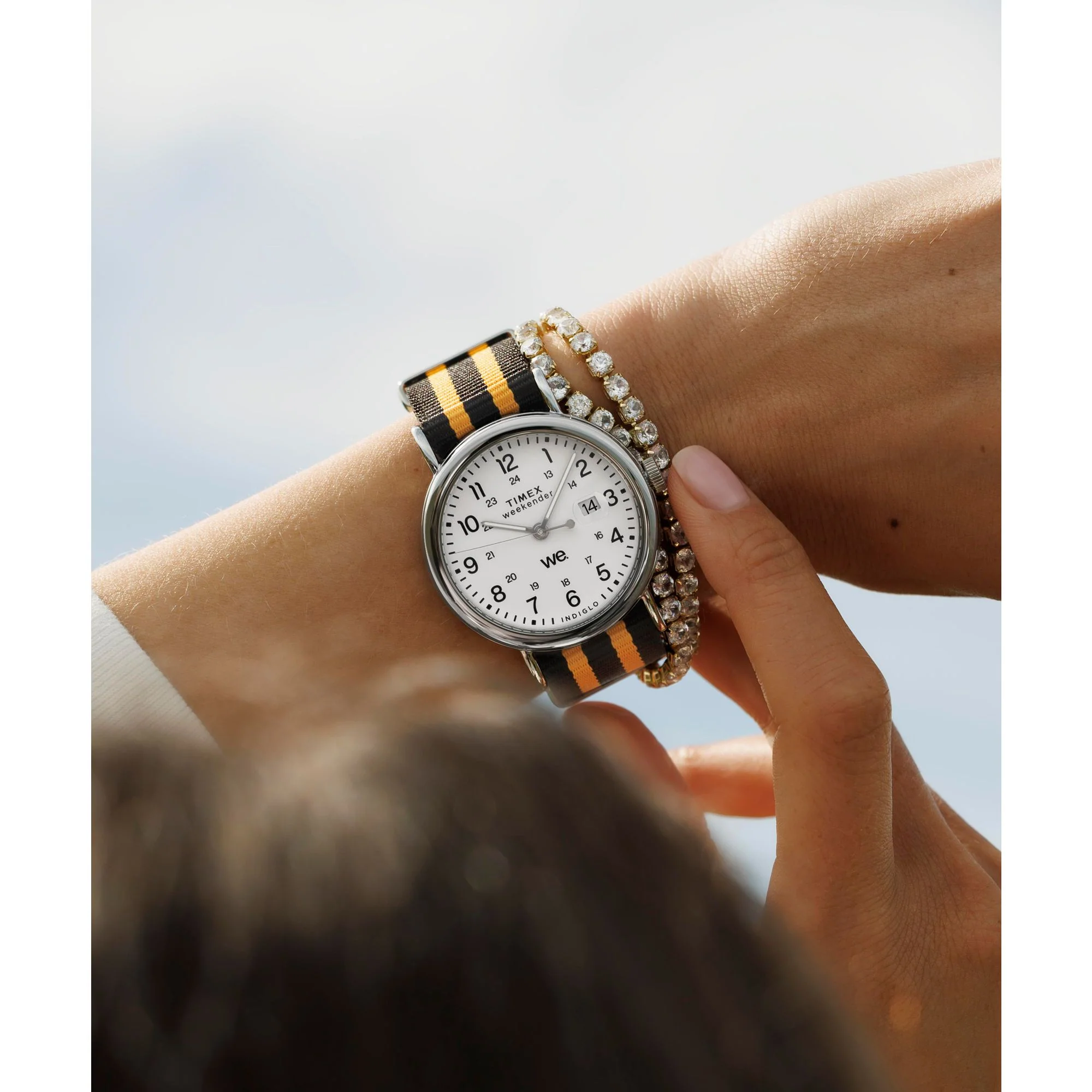Timex Weekender Round 40mm White Dial Analog Men Watch - TW2W86200UJ - Image 9