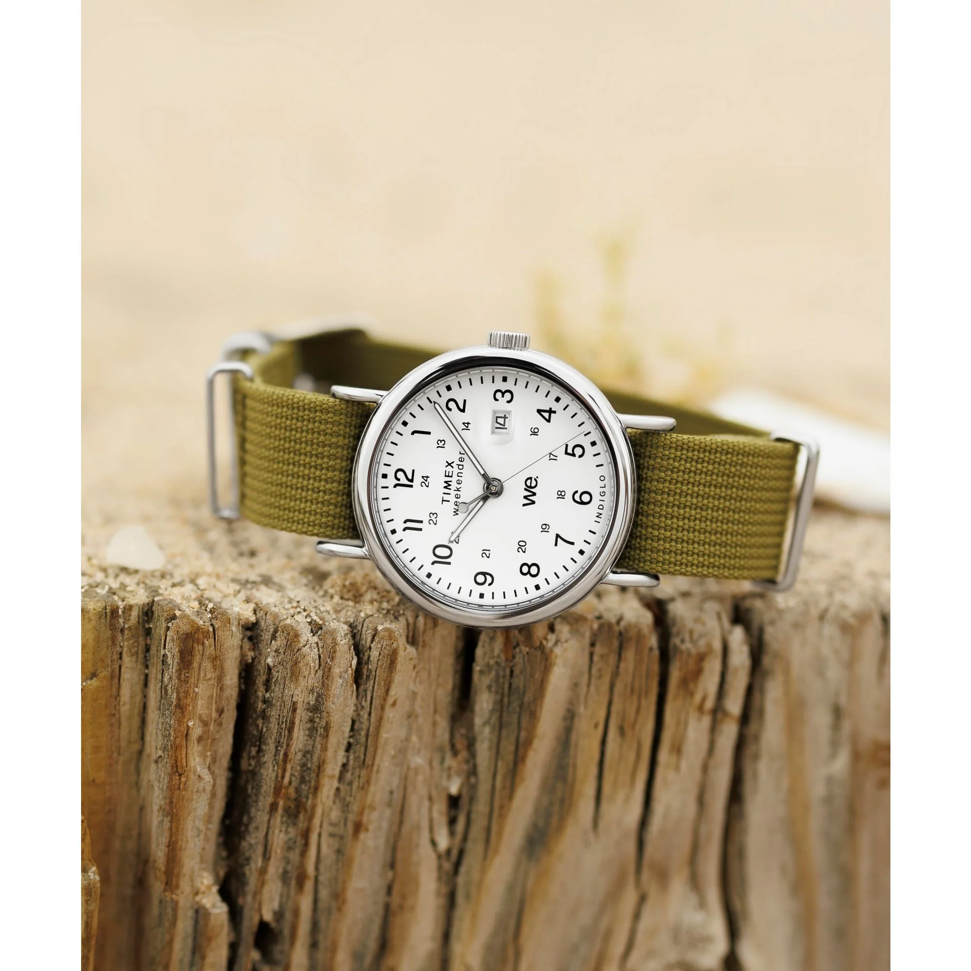 Timex Weekender Round 37mm White Dial Analog Watch for Unisex - TW2W85600UJ - Image 7