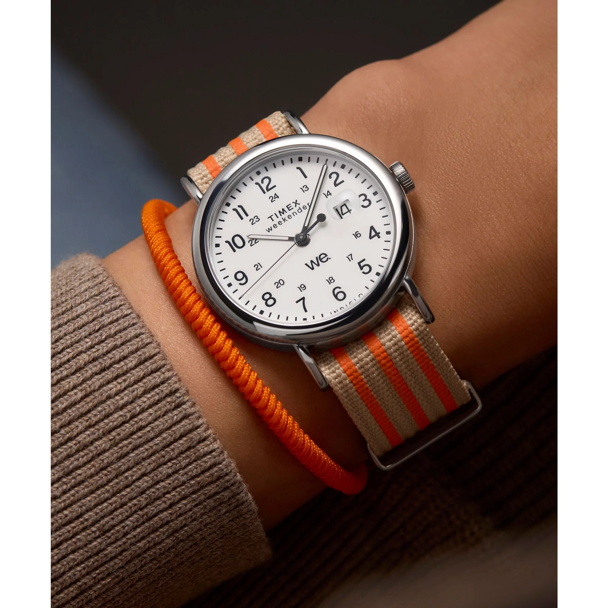 TIMEX Weekender Main Line White Round Dial Analog Men's Watch - TW2Y08900UJ - Image 6