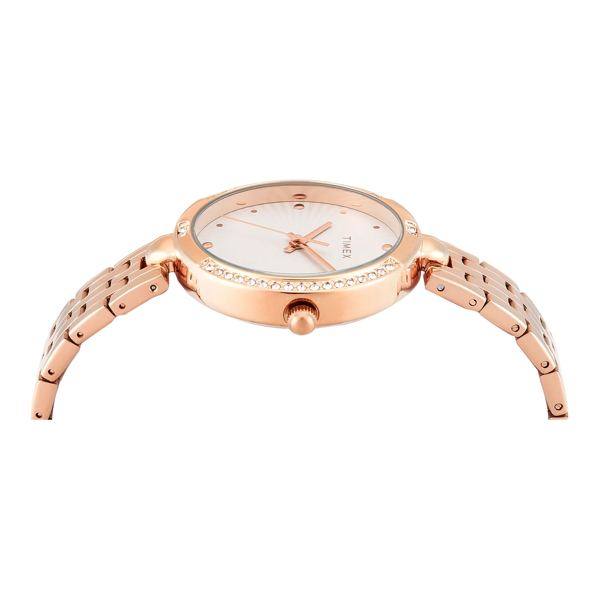 TIMEX White Round Dial Analog Women's Watch - TWEL22602 - Image 4