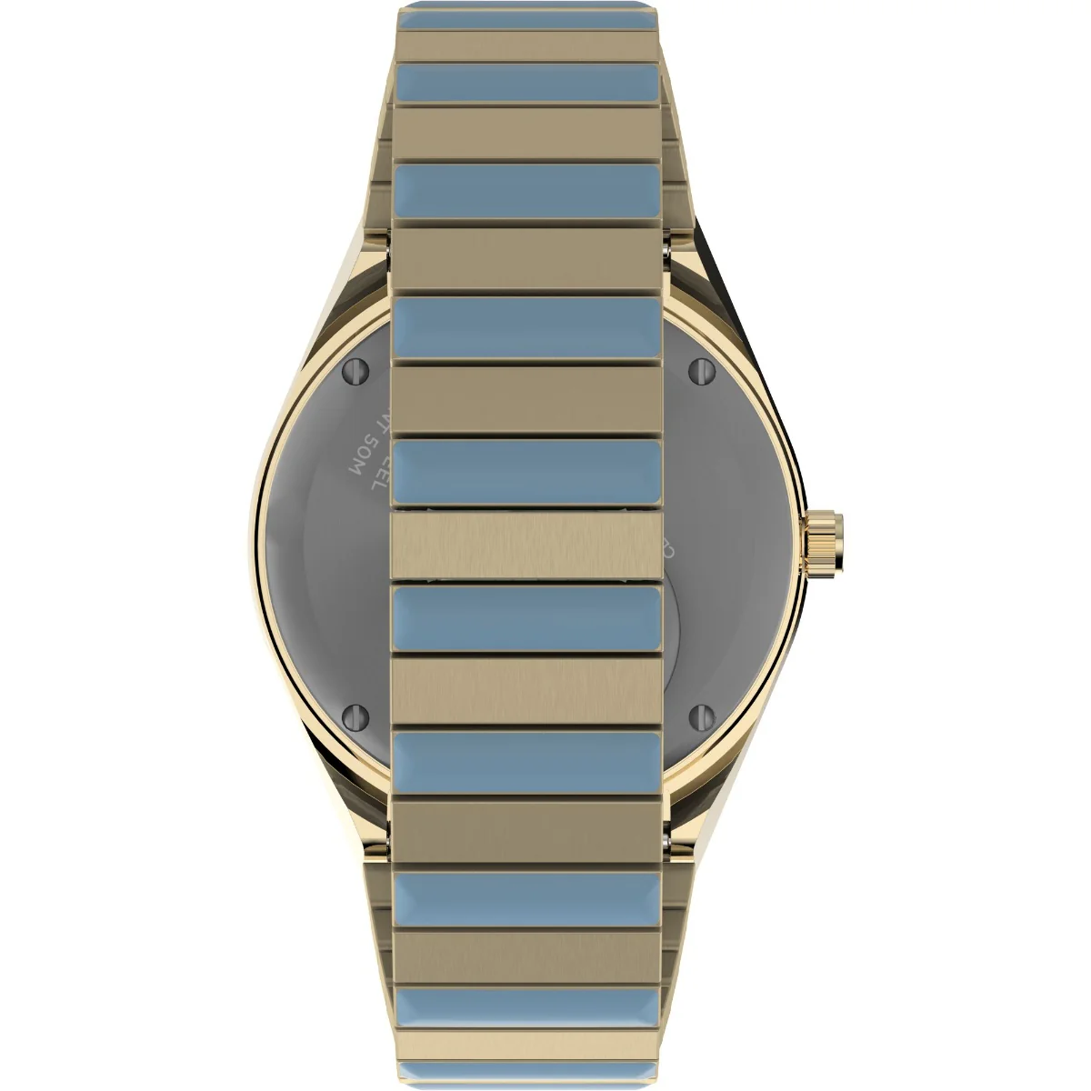 Timex Women Blue Stainless Steel Round Dial Analog Watch-TW2W40900UJ - Image 2