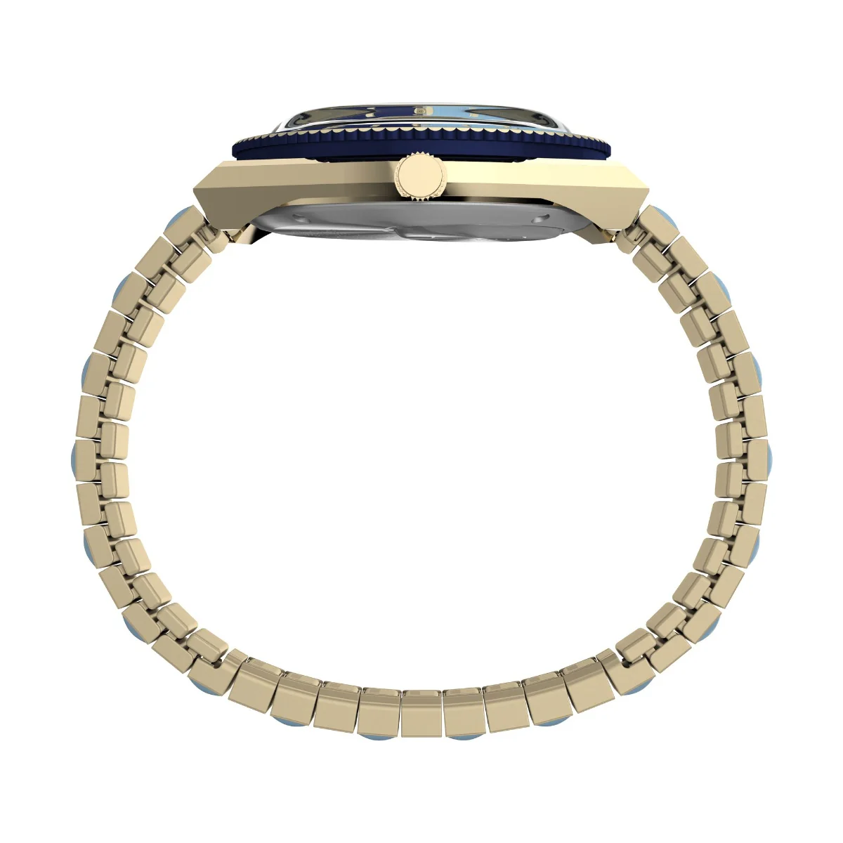 Timex Women Blue Stainless Steel Round Dial Analog Watch-TW2W40900UJ - Image 3