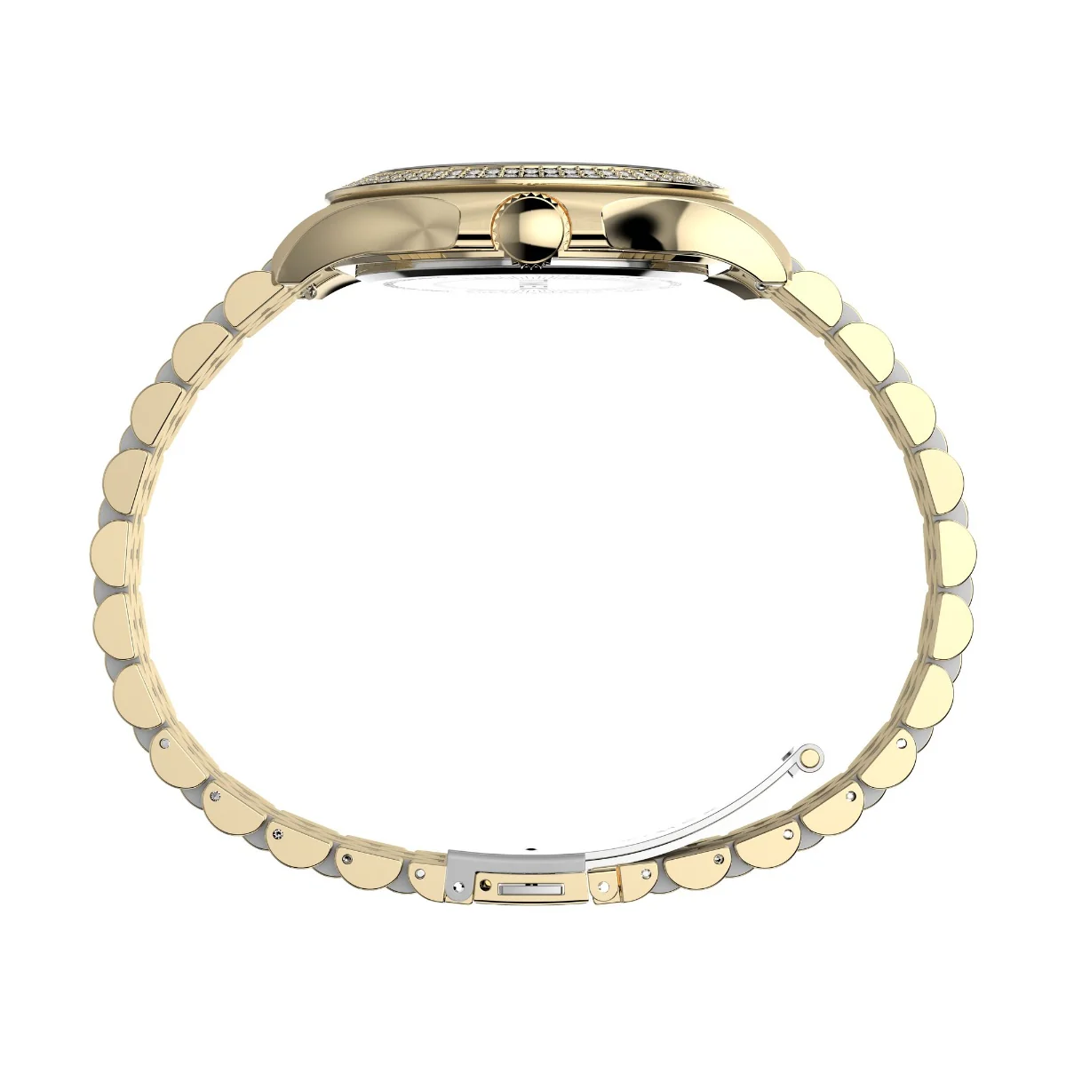 Kaia Multifunction 40mm Stainless Steel Bracelet Watch - Image 4