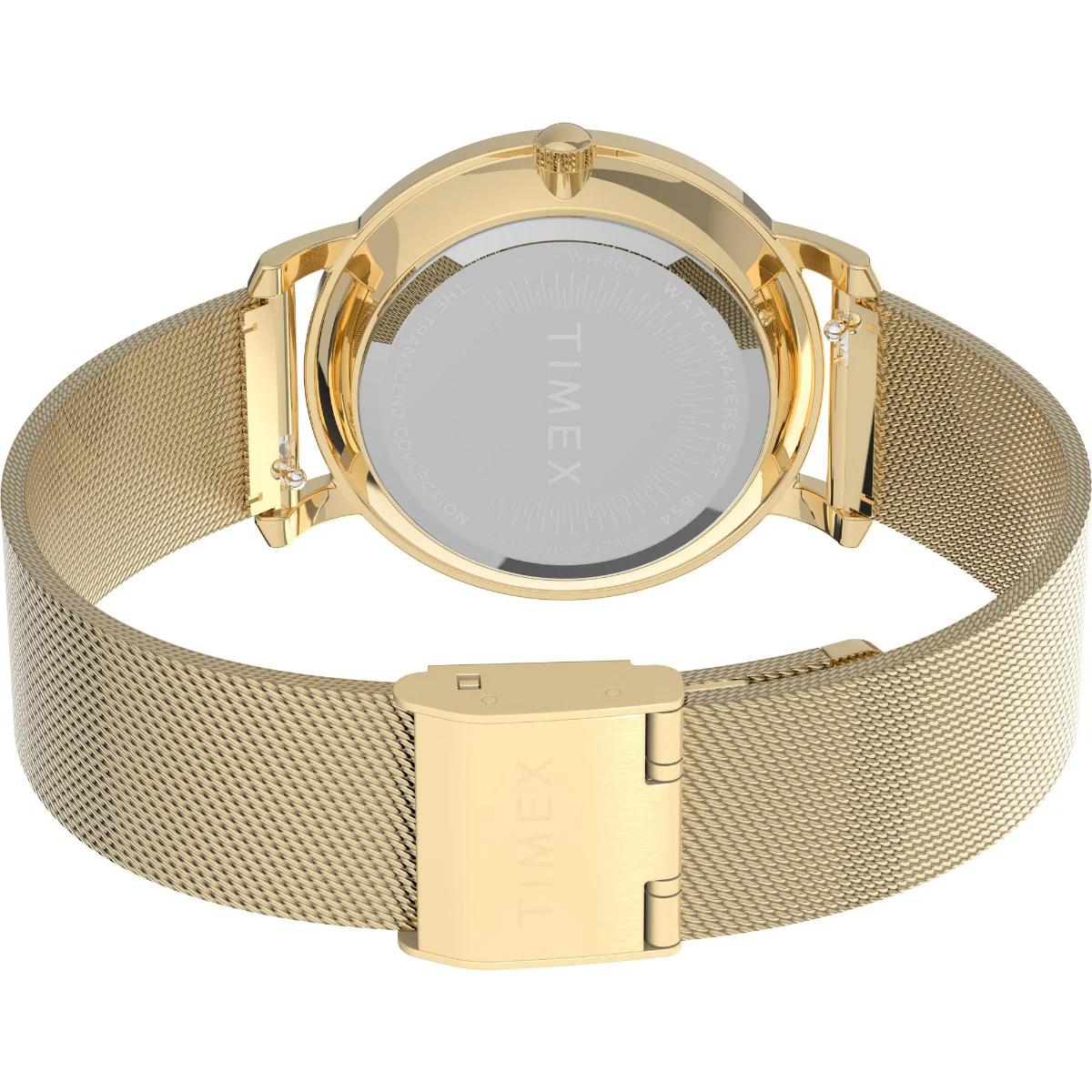 Timex Trend Women Gold-Tone Round Brass Dial Analog Watch - TW2V52200UJ - Image 3