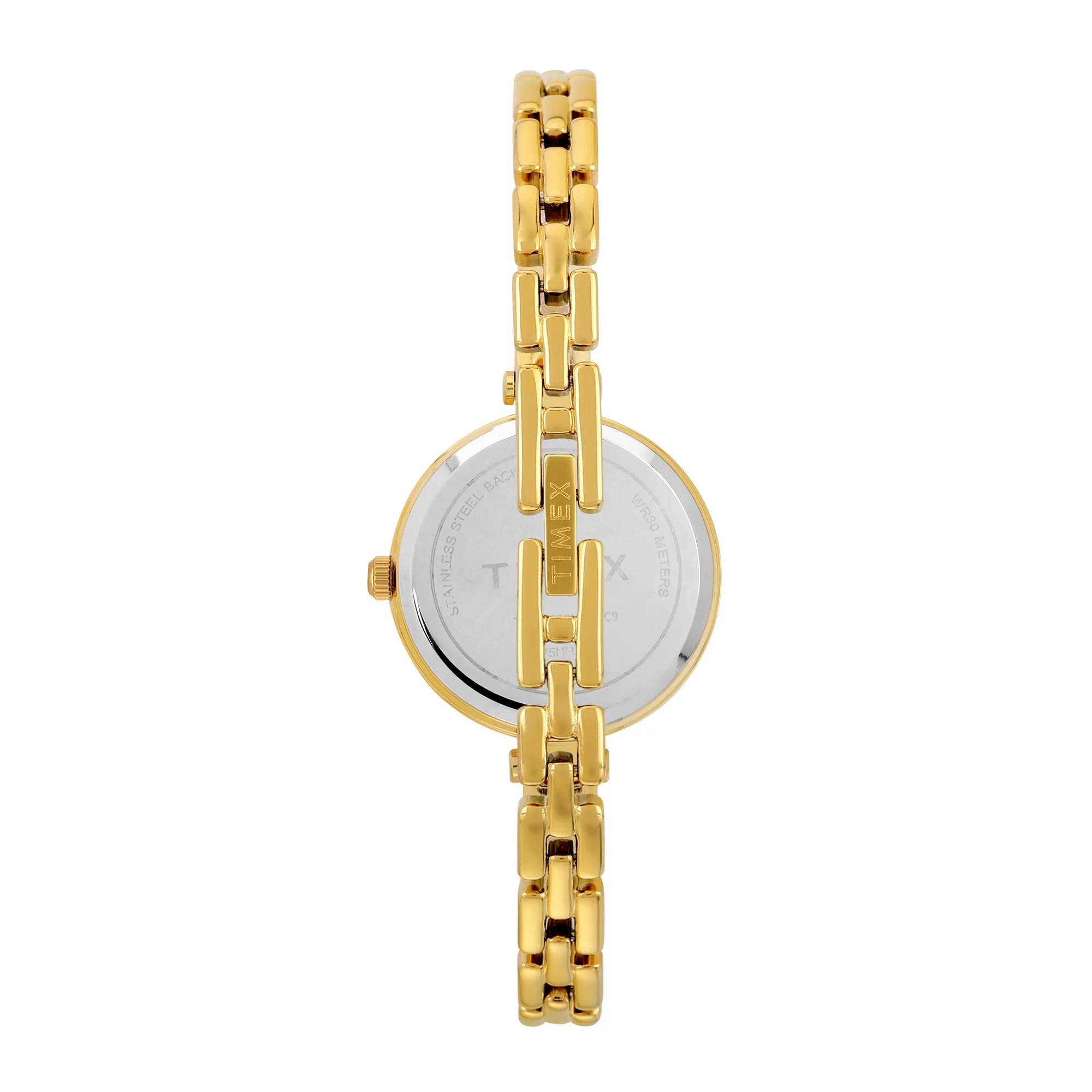 TIMEX Women Mother of Pearl Green Round Dial Analog Watch - TWEL200SMU03 - Image 4