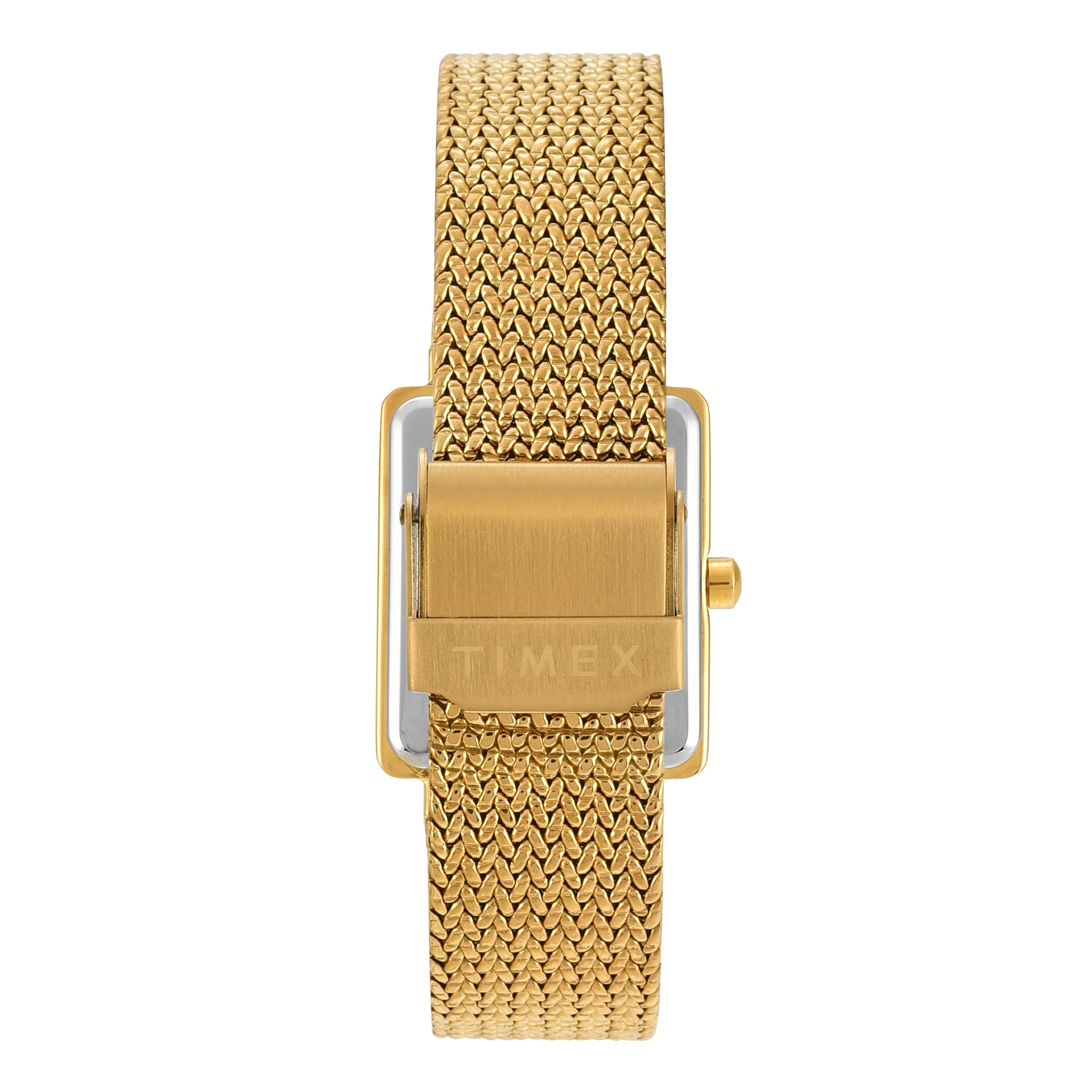 TIMEX Women Mother of Pearl Rectangle Dial Analog Watch - TWEL20703 - Image 6