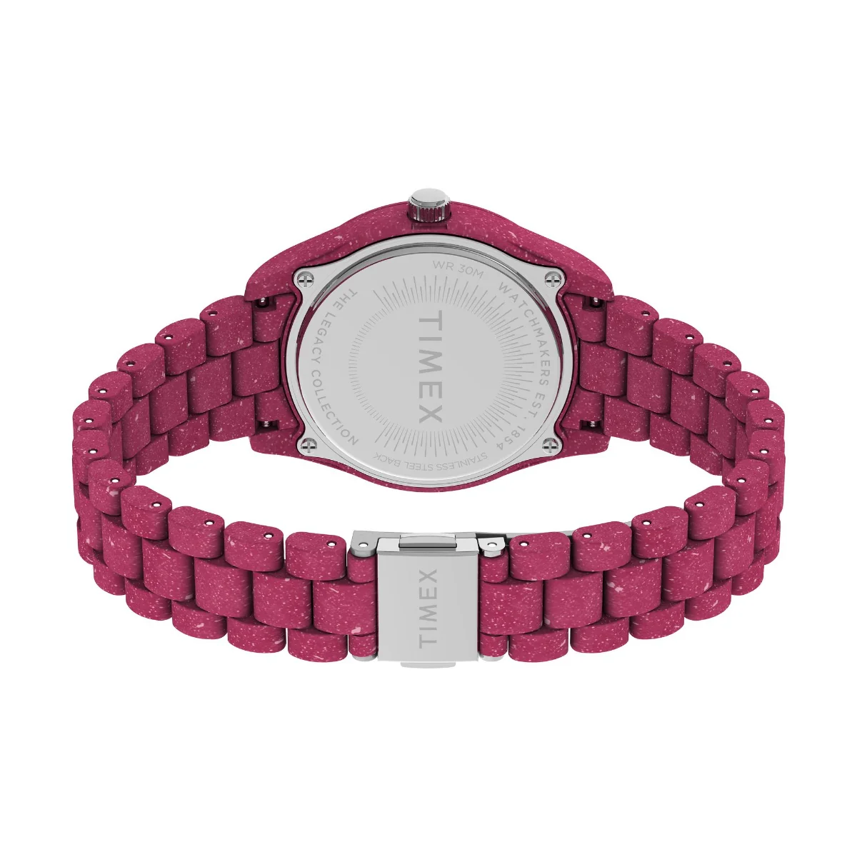 Timex Legacy Ocean 37mm Recycled Plastic Bracelet Watch - Image 2