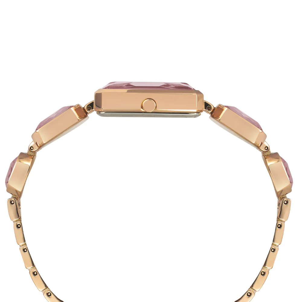 Timex Fria Women Pink Rectangular Analog Watch - TWEL16906 - Image 3