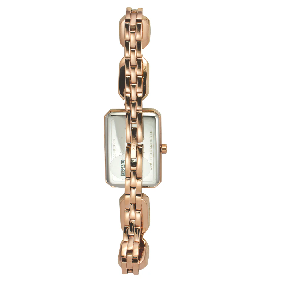 Timex Fria Women Pink Rectangular Analog Watch - TWEL16906 - Image 5