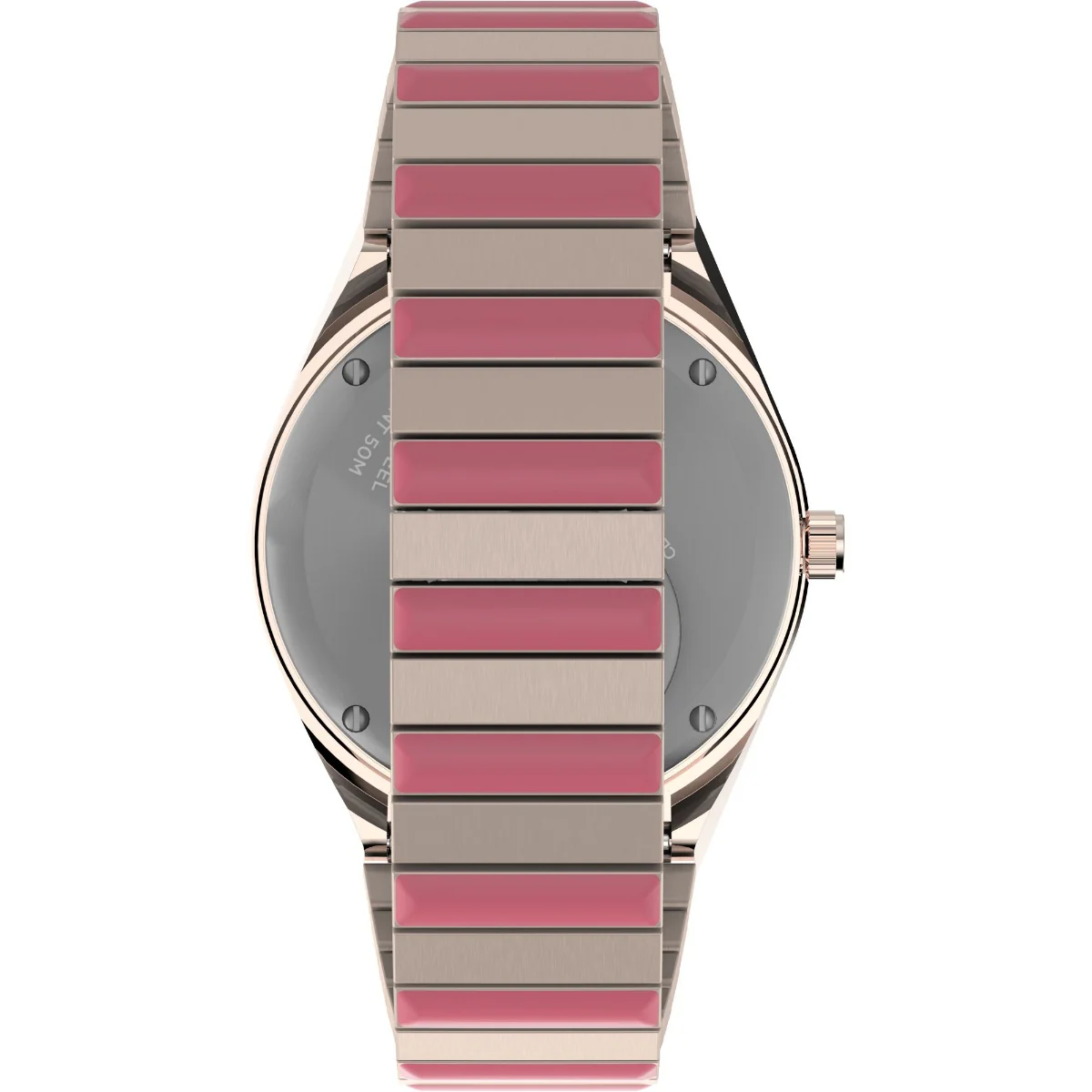 Q Timex 36mm Stainless Steel Expansion Band Watch - Image 3