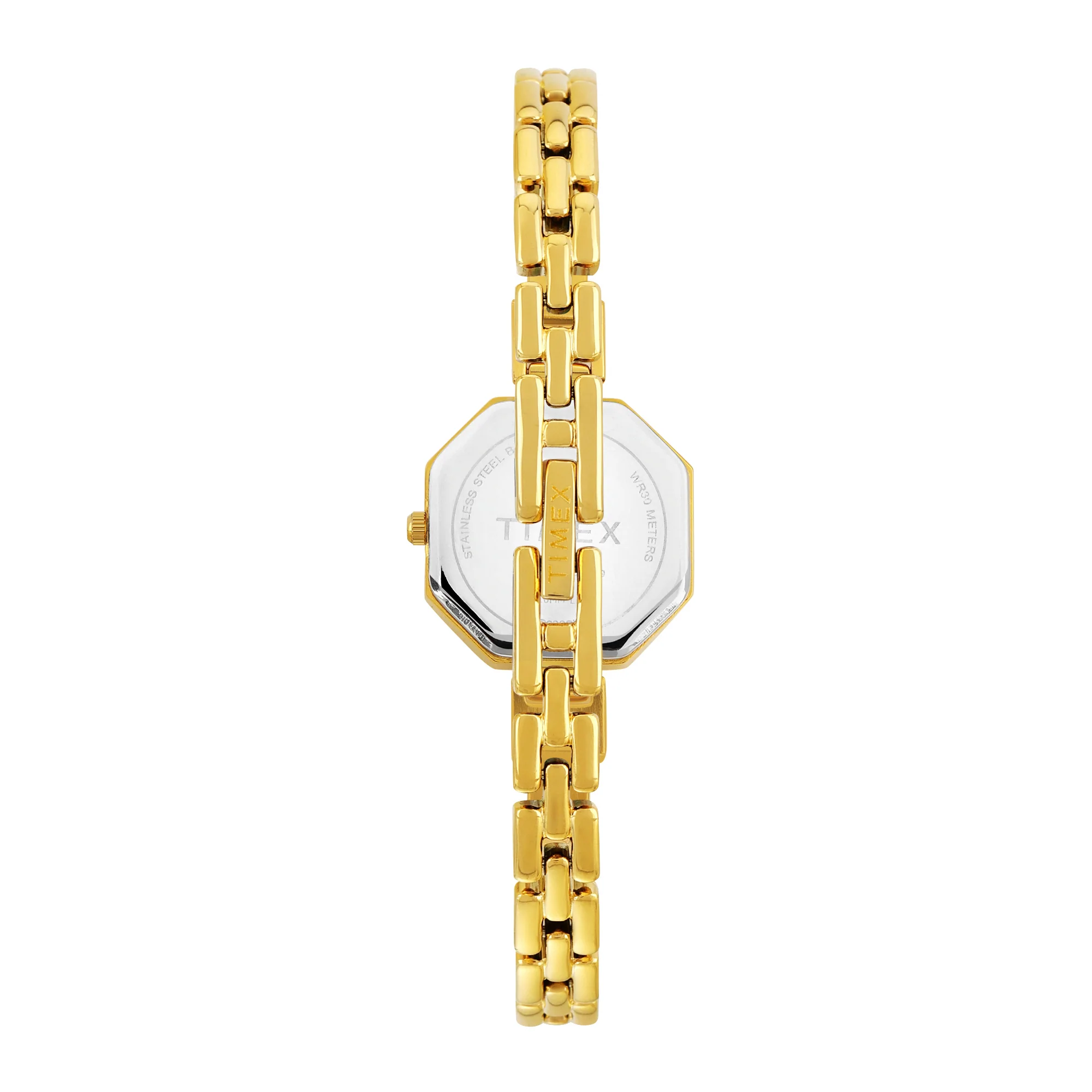 TIMEX Women Silver Octagonal Dial Analog Watch - TWEL195SMU01 - Image 5