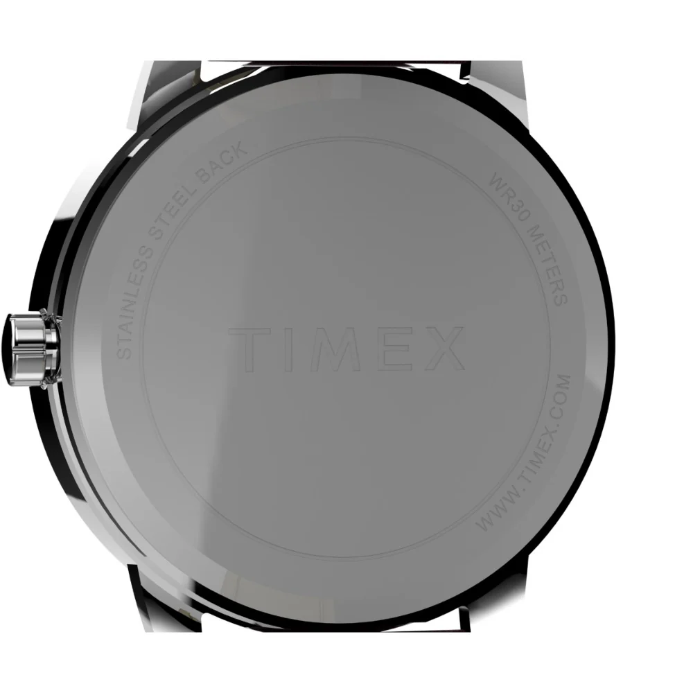 Timex Women White Analog Round Brass Dial Watch - TW2U96300AP - Image 5
