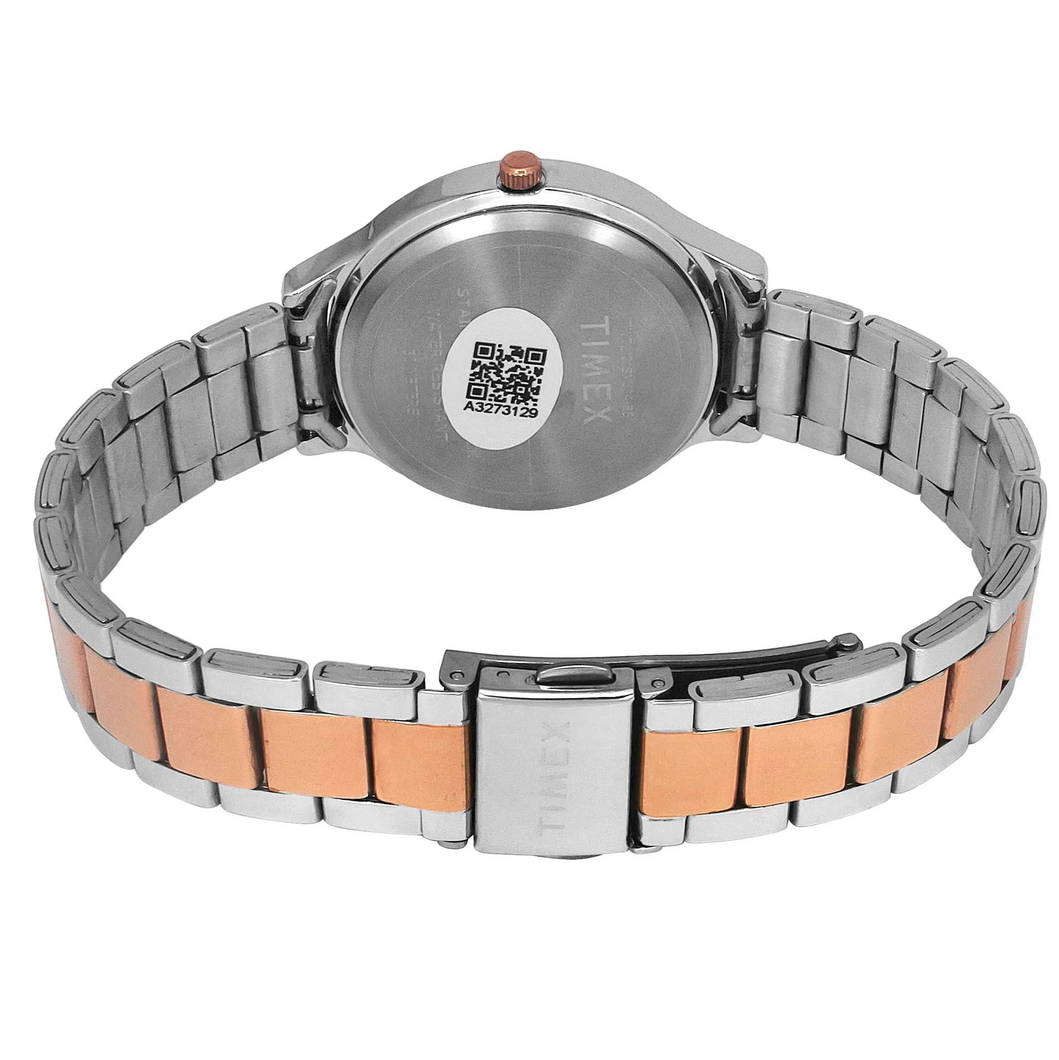 Timex Women White Round Analog Watch- TWTL121SMU03 - Image 4
