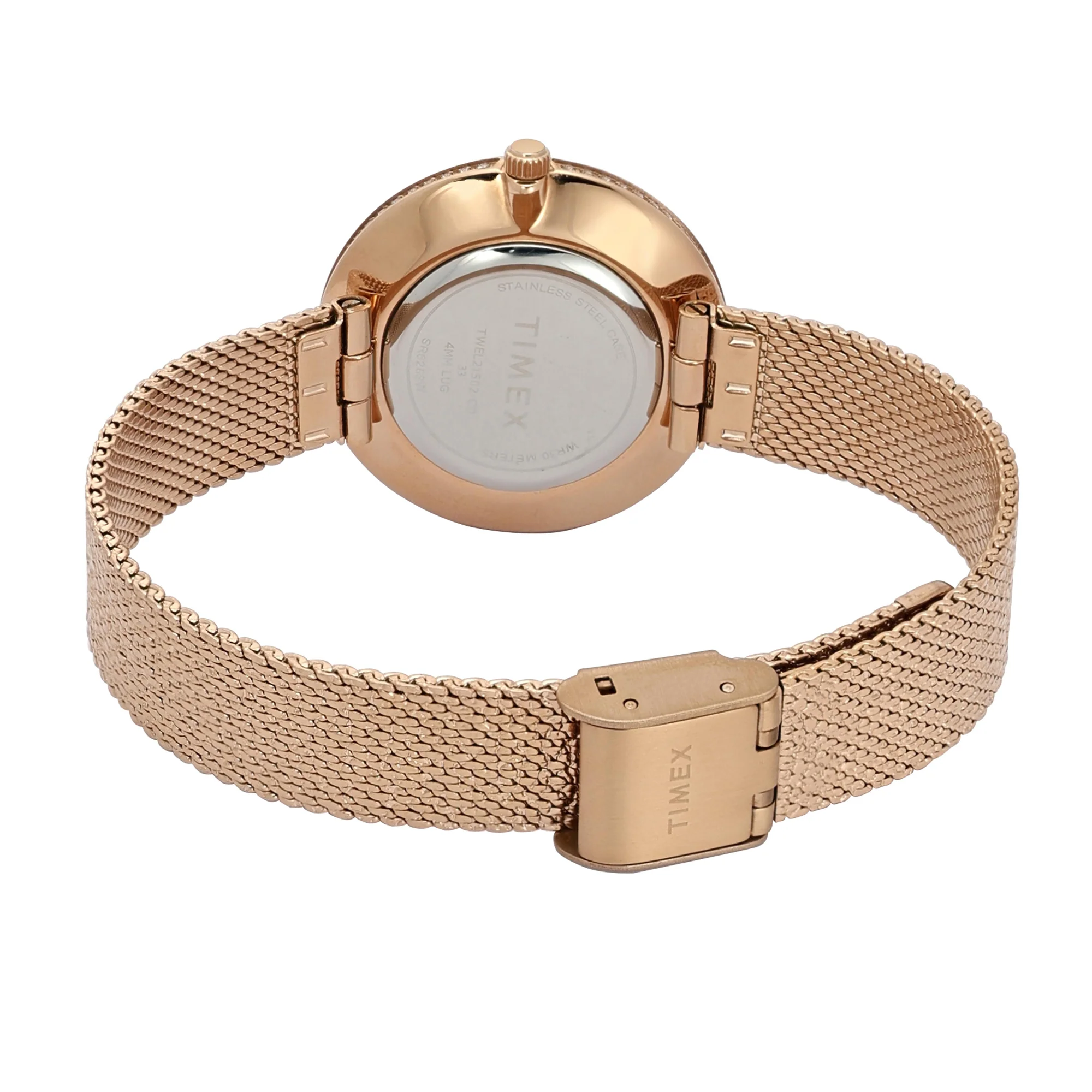 TIMEX Women White Round Dial Analog Watch - TWEL21502 - Image 3