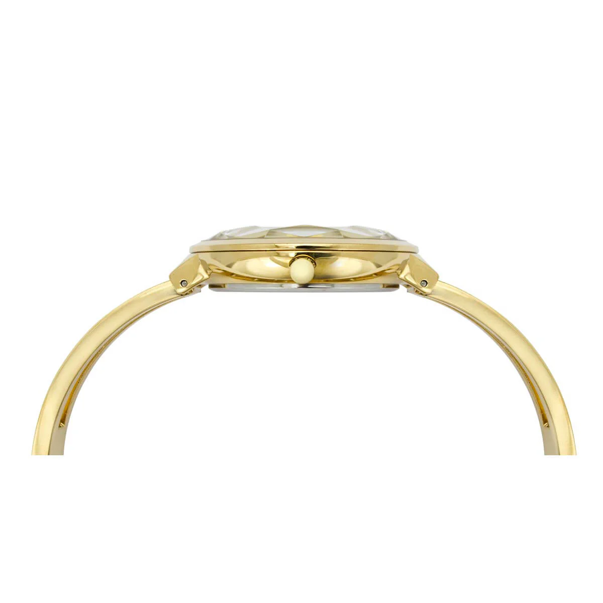 Timex Fria Women's Champagne Dial Round Case 3 Hands Function Watch -TWEL13402 - Image 2