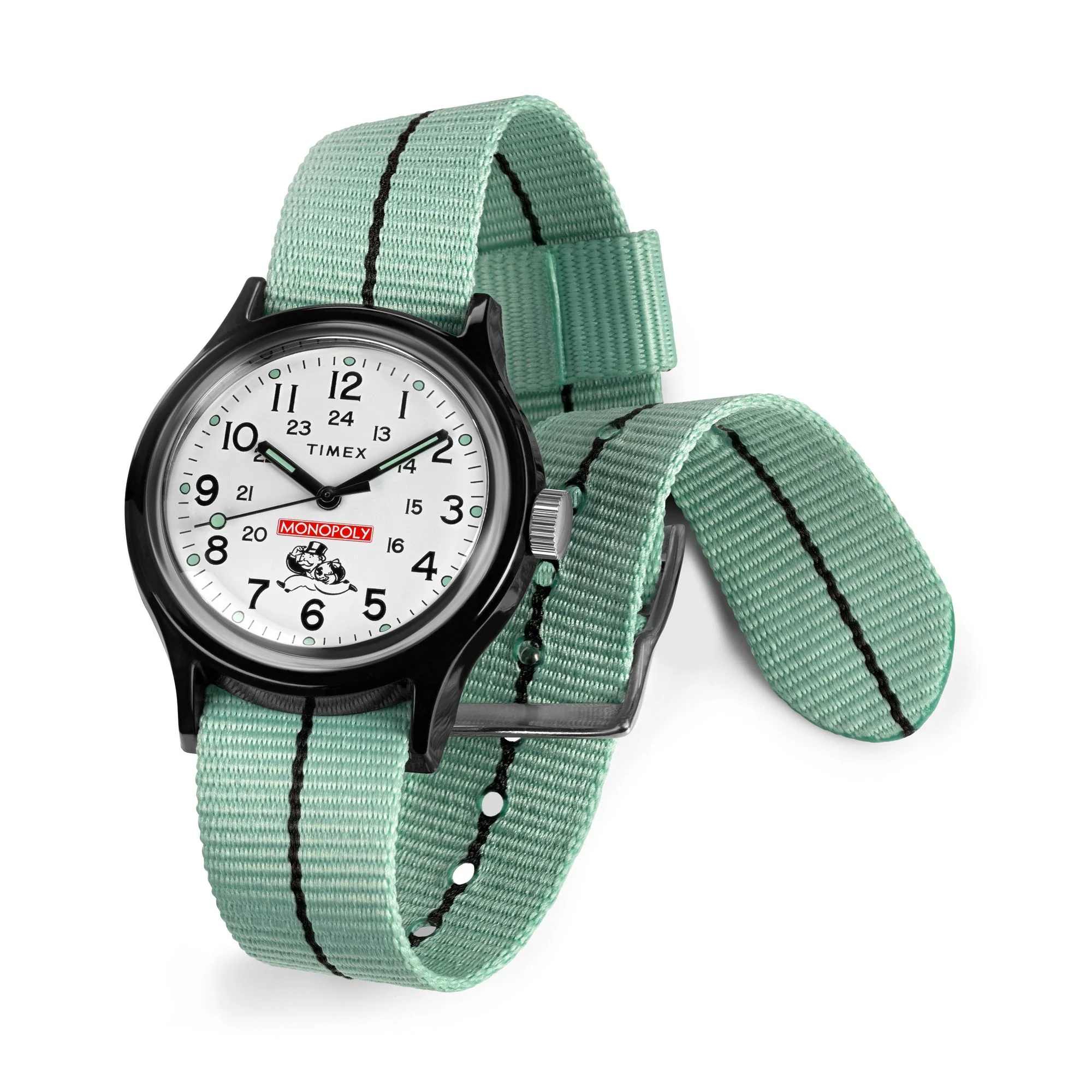 Timex x Monopoly MK1 36mm Fabric Strap Watch - Image 2