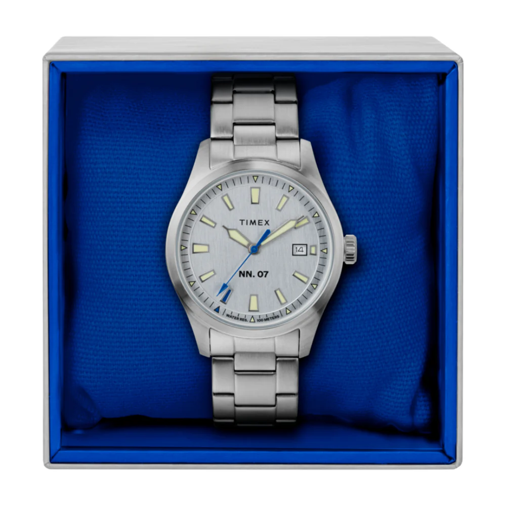 Timex x NN.07 36mm Stainless Steel Bracelet Watch - Image 8