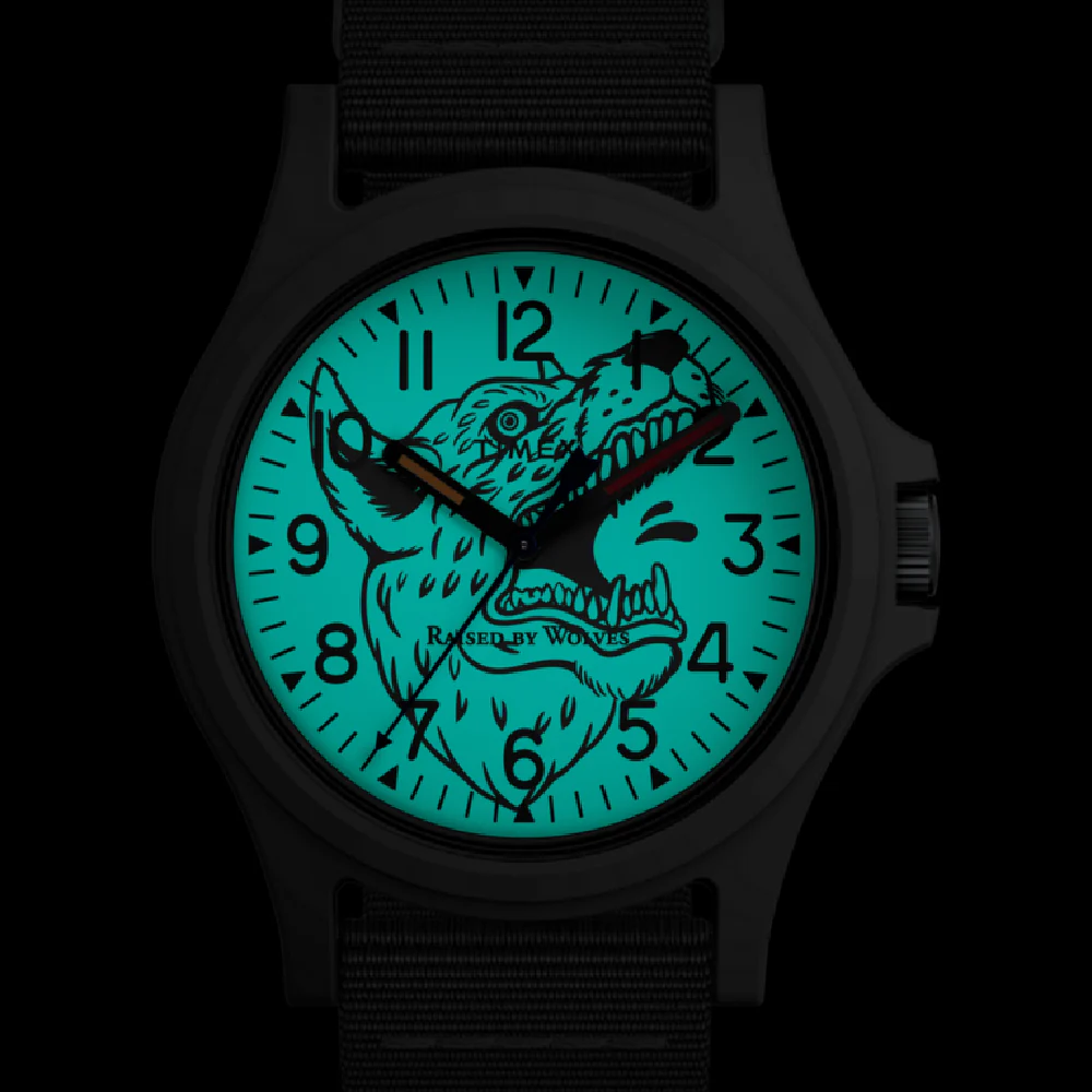Timex x Raised By Wolves 40mm Fabric Strap Watch - Image 2